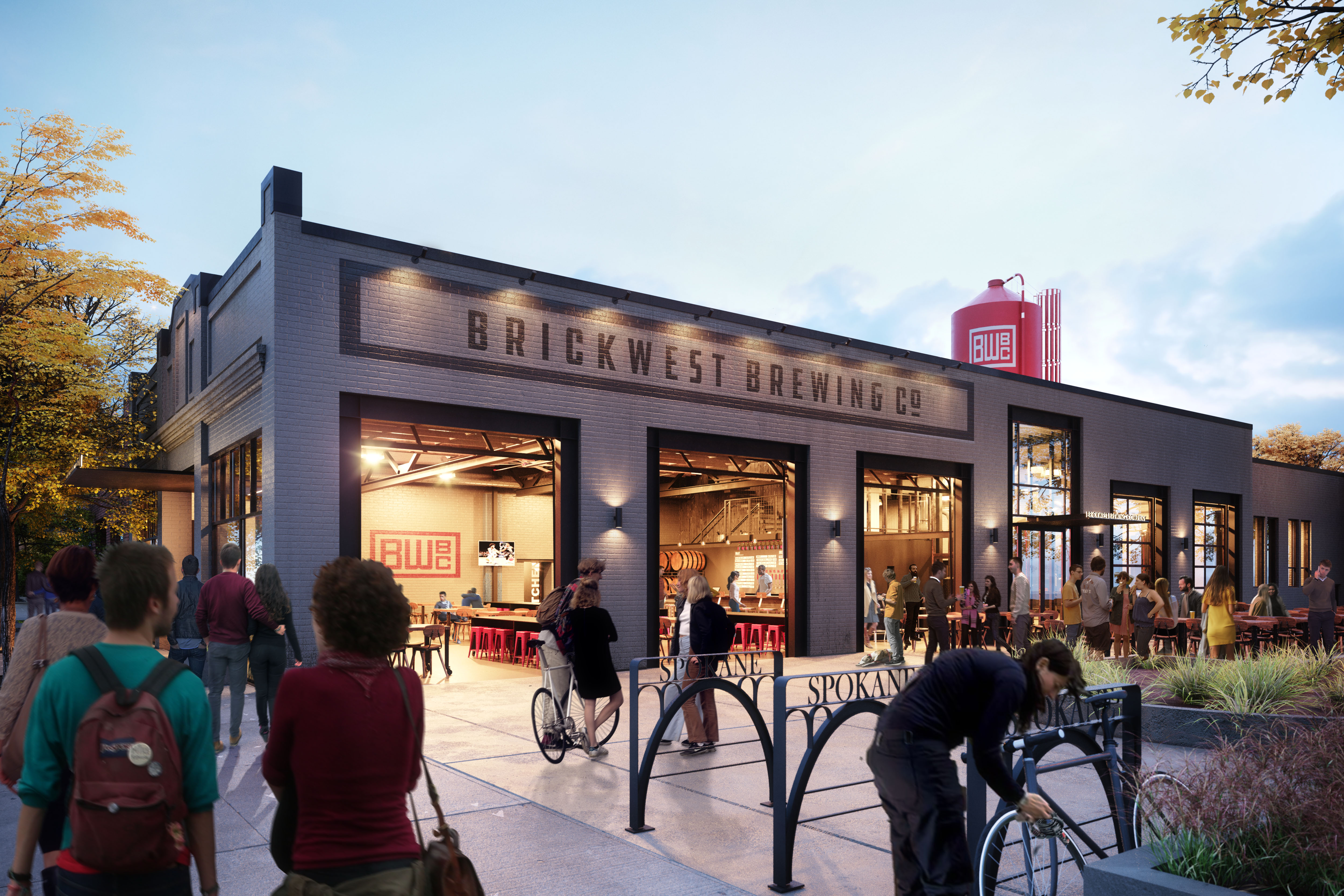 Idea 3054883: Brick West Brewing Renderings by Notion Workshop in ...