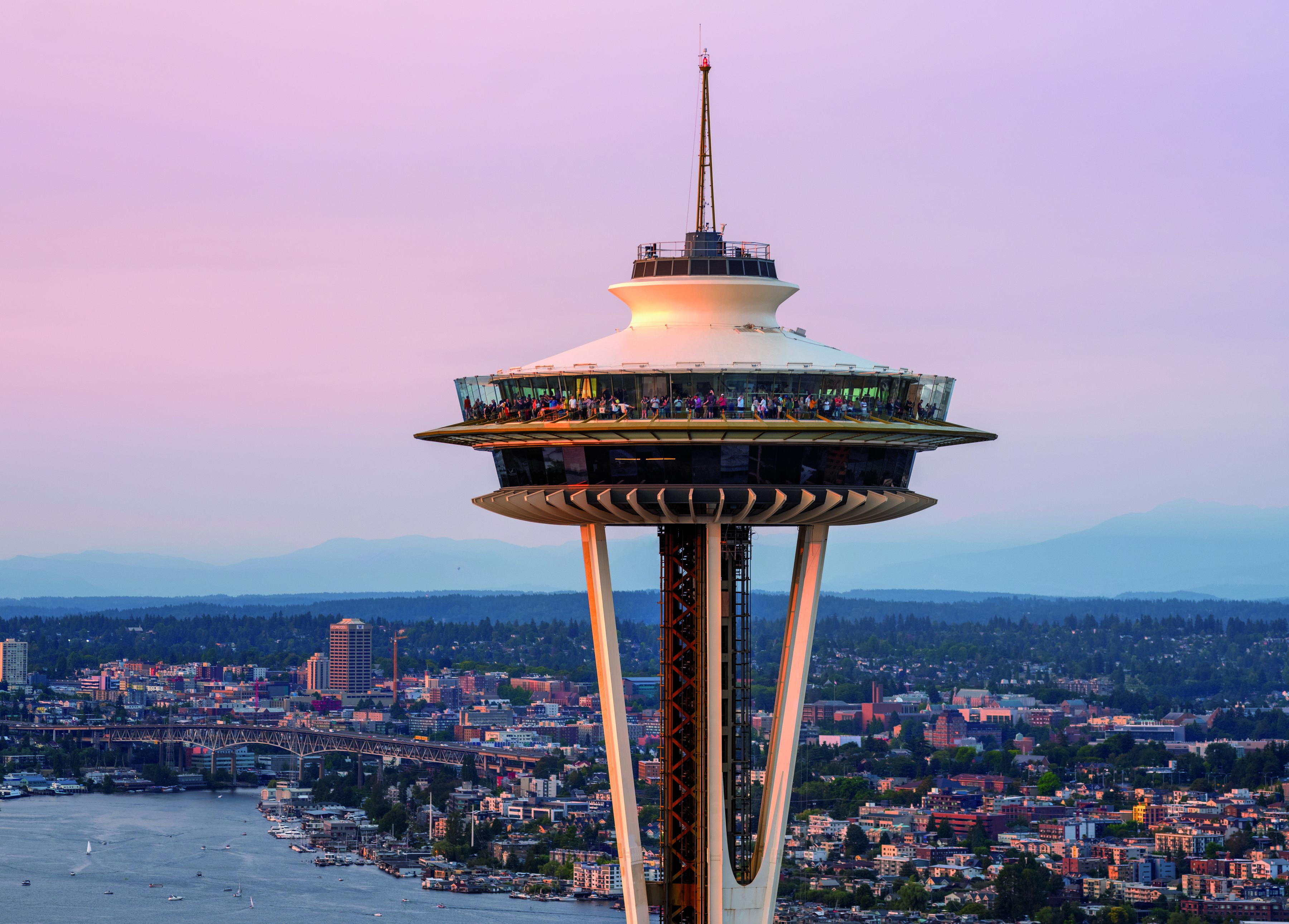 Спейс нидл. Спейс Нидл Сиэтл. Башня Спейс-Нидл в Сиэтле. Сиэтл Space Needle. Спейс Нидл Сиэтл высота.