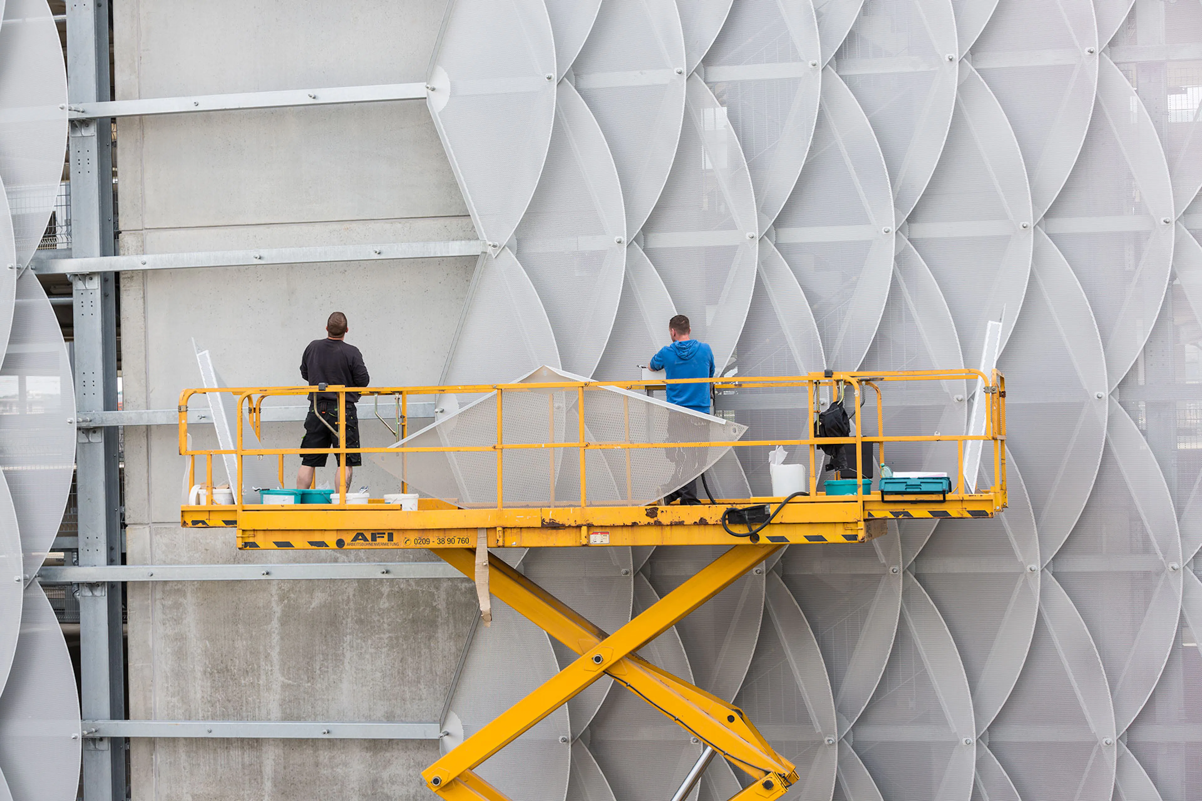 Parking Garage Facade P22a at the Cologne Exhibition Centre — 5