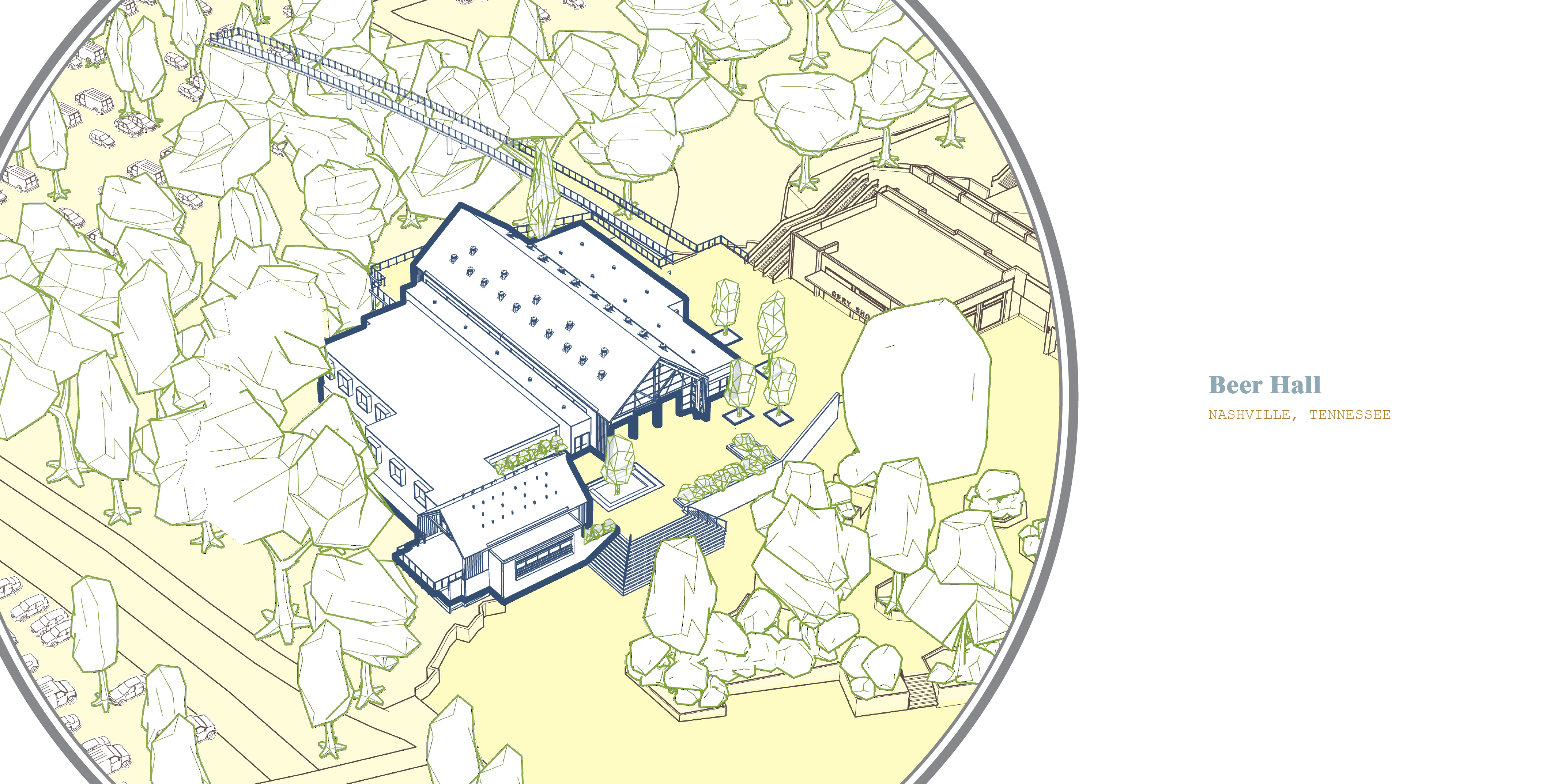 Nashville Beer Hall by BLUR Architizer