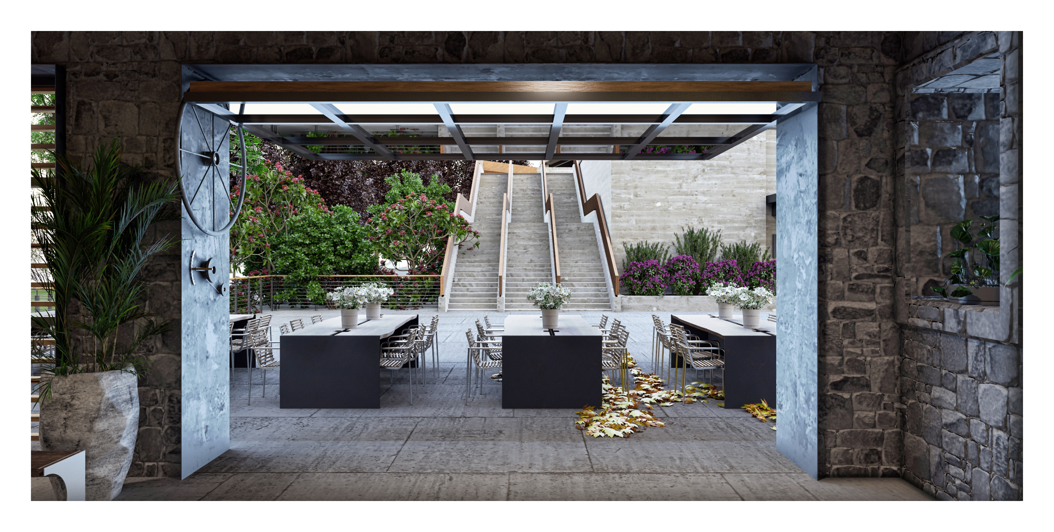 Nashville Beer Hall by BLUR Architizer