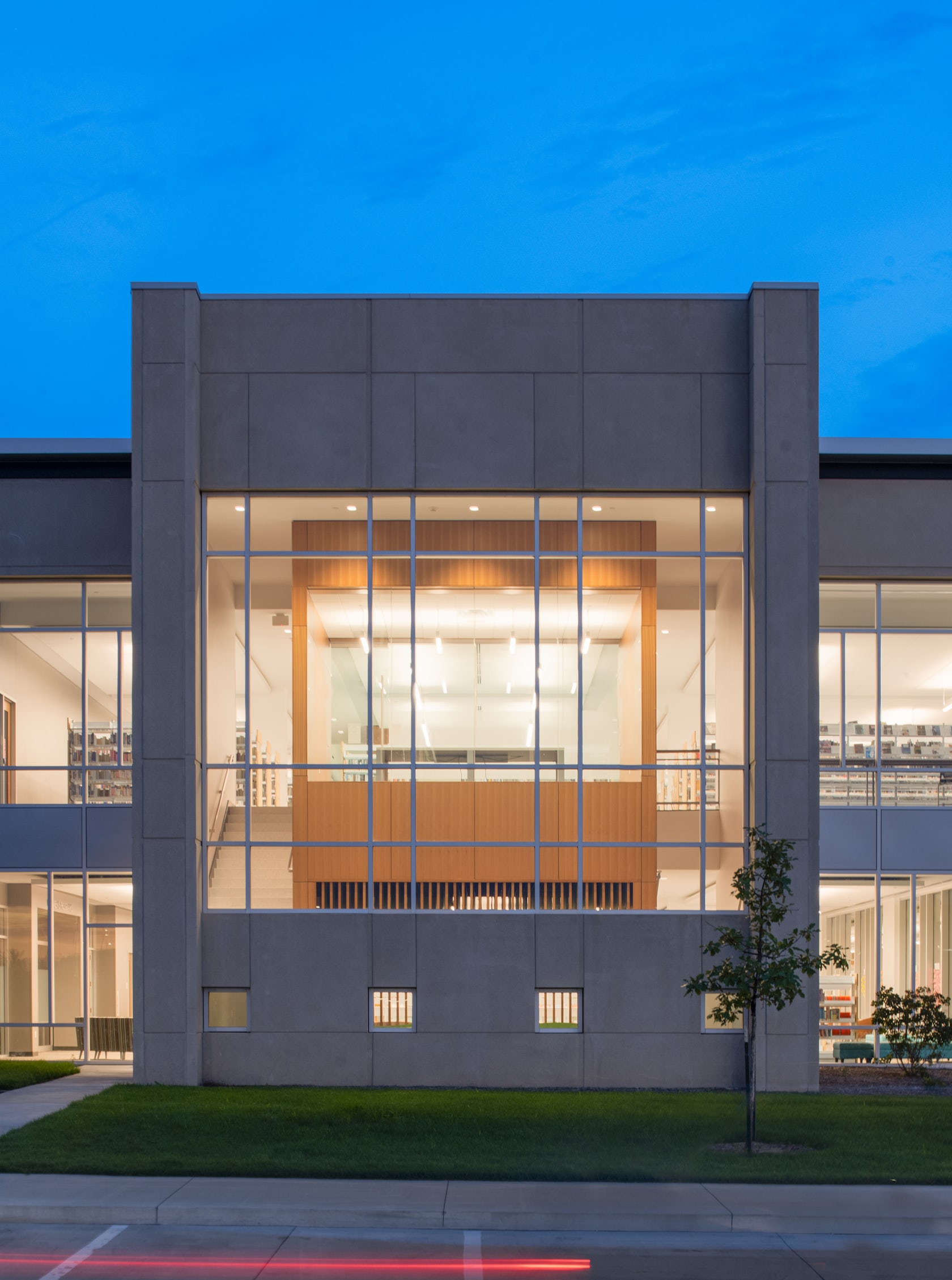 Kirkendall Public Library by OPN Architects Architizer
