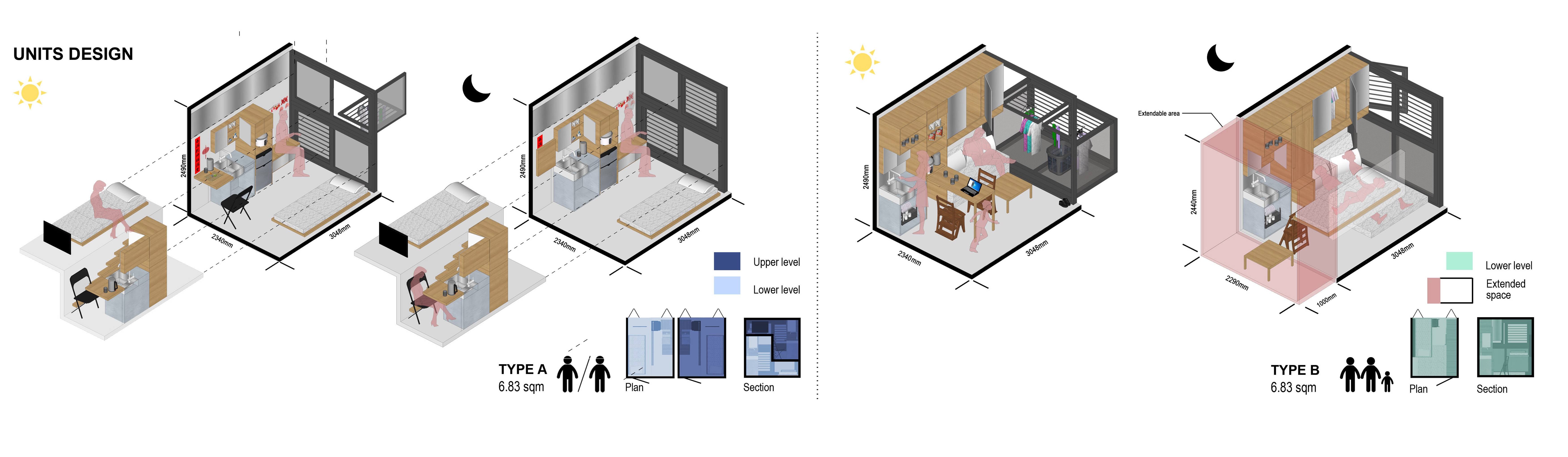 Hong Kong PIxel Housing by O2 Design Atelier - Architizer
