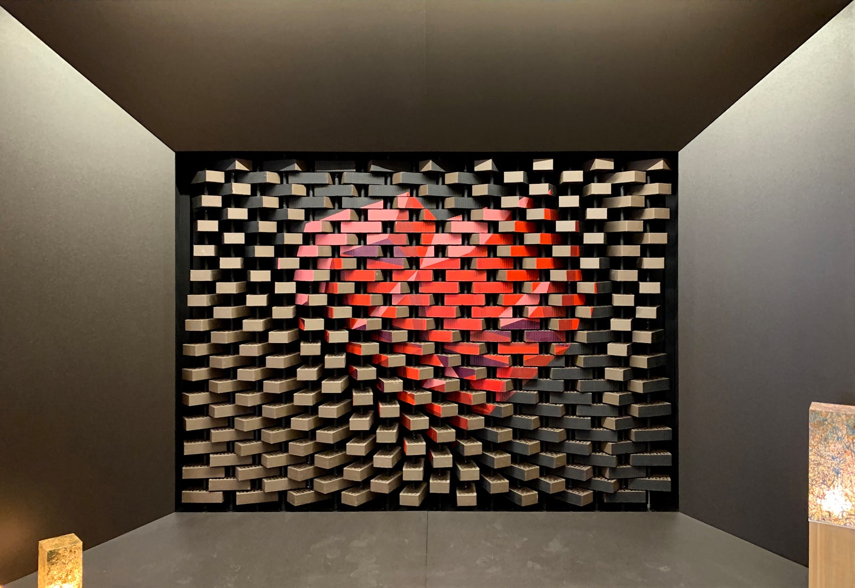 Dynamic wall, kinetic art installation by Architime - Architizer