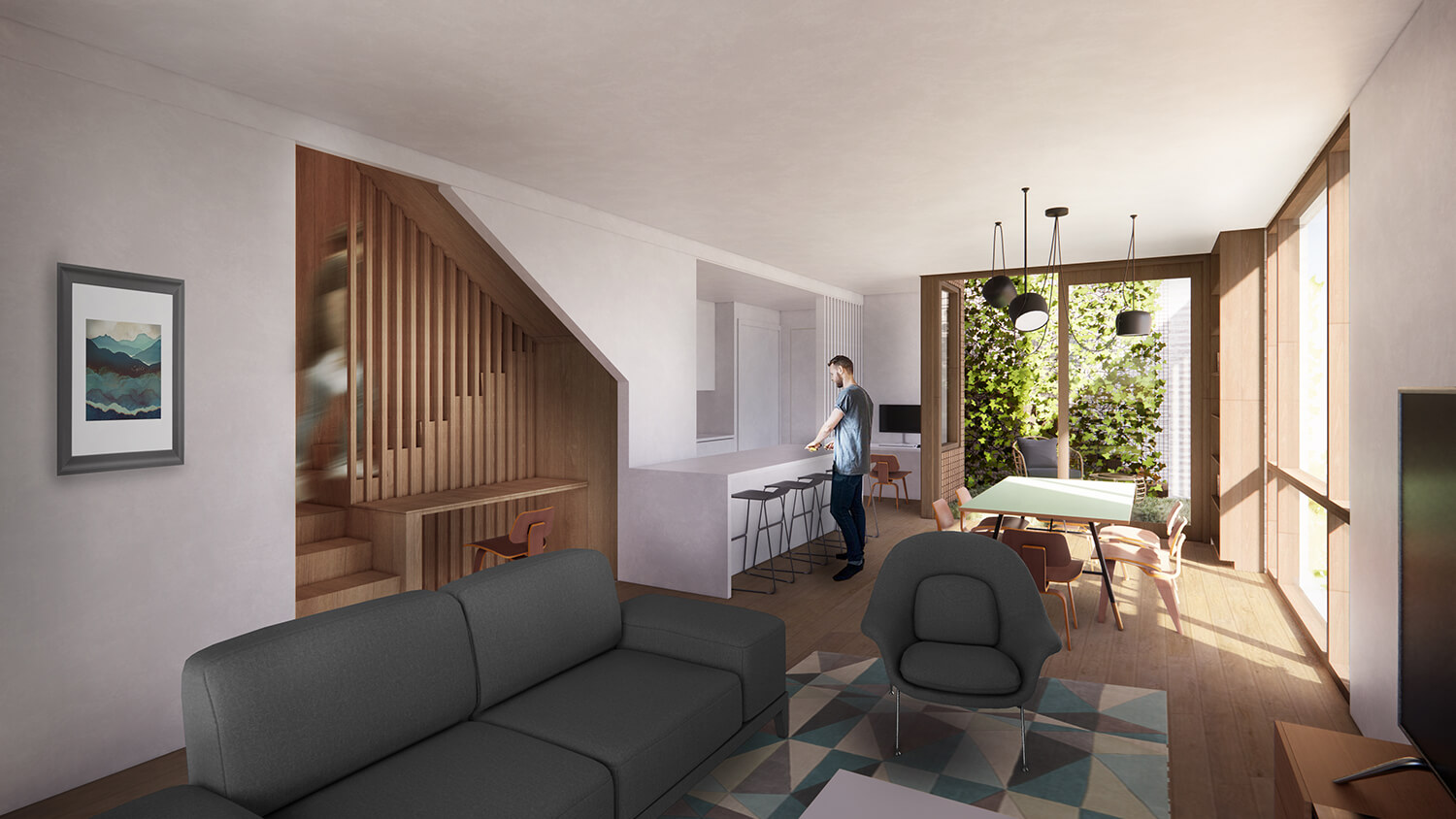 Tilley Row Homes by Clayton Korte Architizer