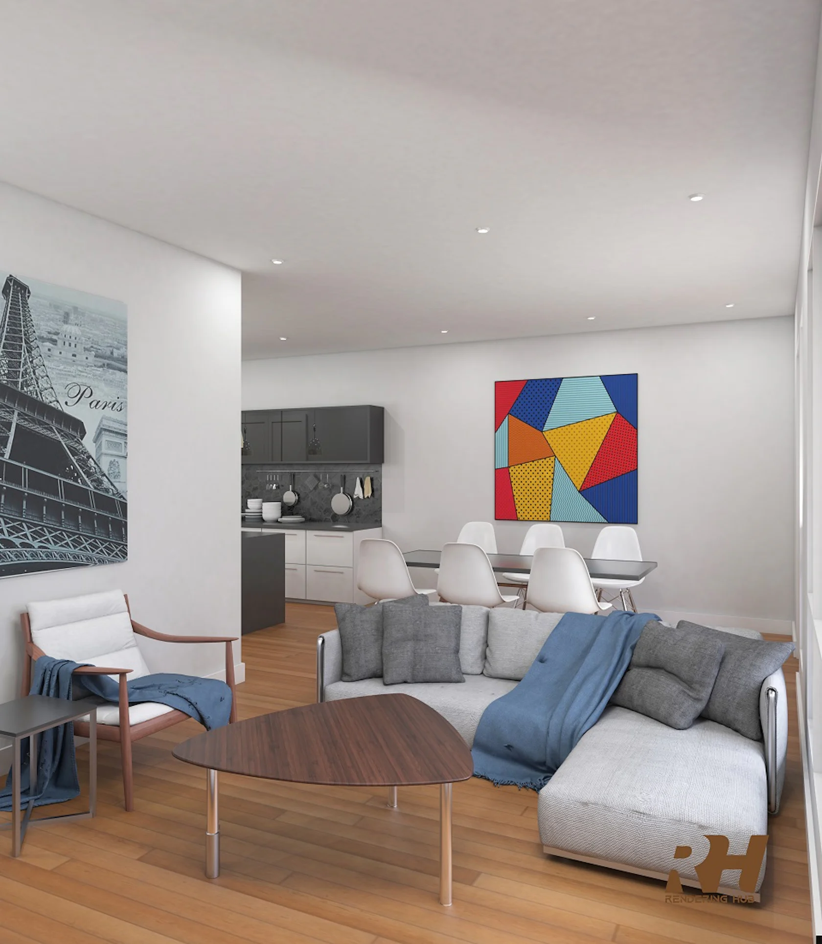 Residential Multi Unit Apartment by Rendering Hub - Architizer