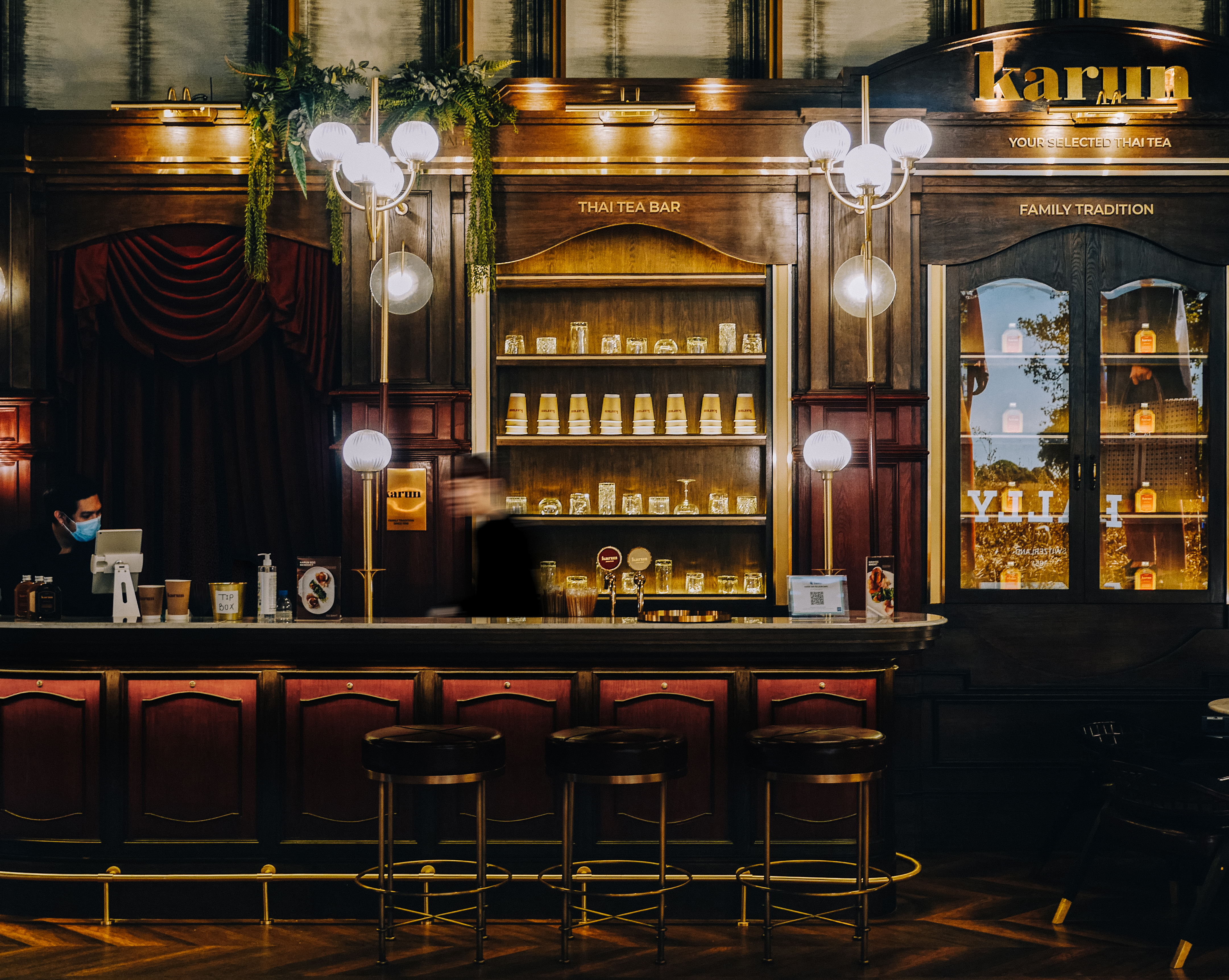 Karun Thai tea bar by Be balnk to behind studio - Architizer