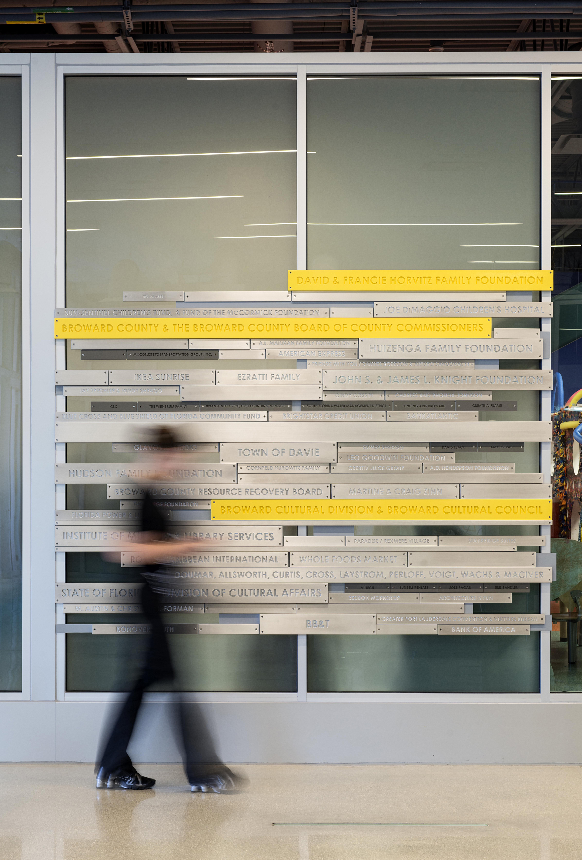 YOUNG AT ART MUSEUM BROWARD COUNTY LIBRARY by GLAVOVIC STUDIO, Cloud