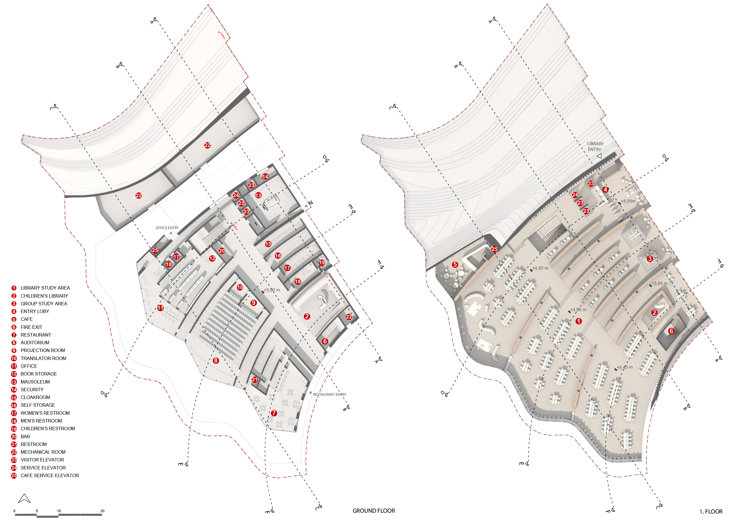 Idea 3281299: The Golden Horn Library by Aytac Architects - Architizer