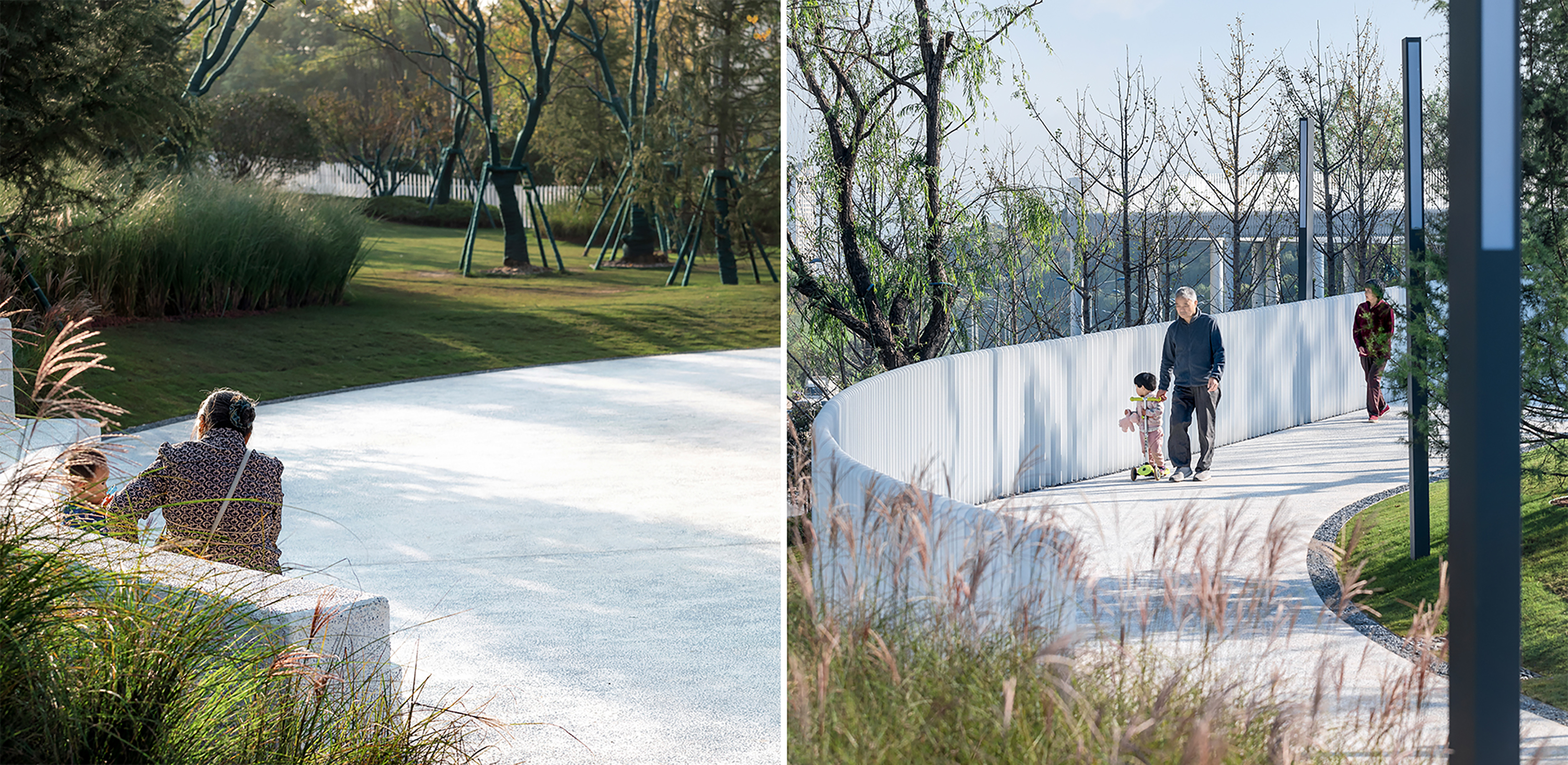 Ribbon Dance Park Landscape Placemaking for Public by TROP terrains