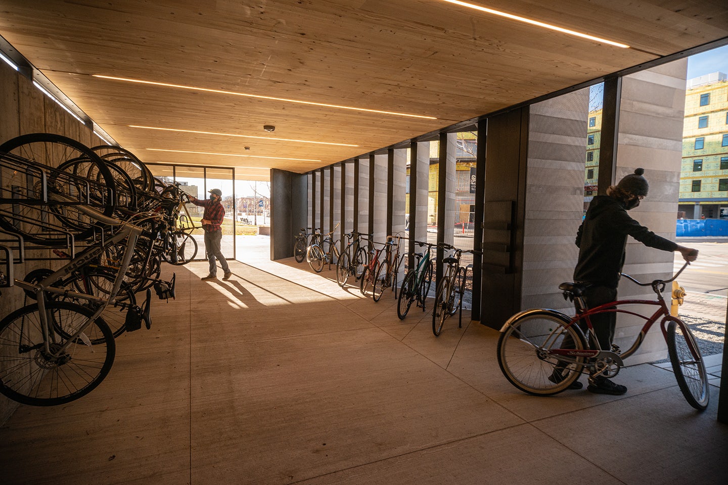 Auraria Bike Pavilions // Colorado Building / University of