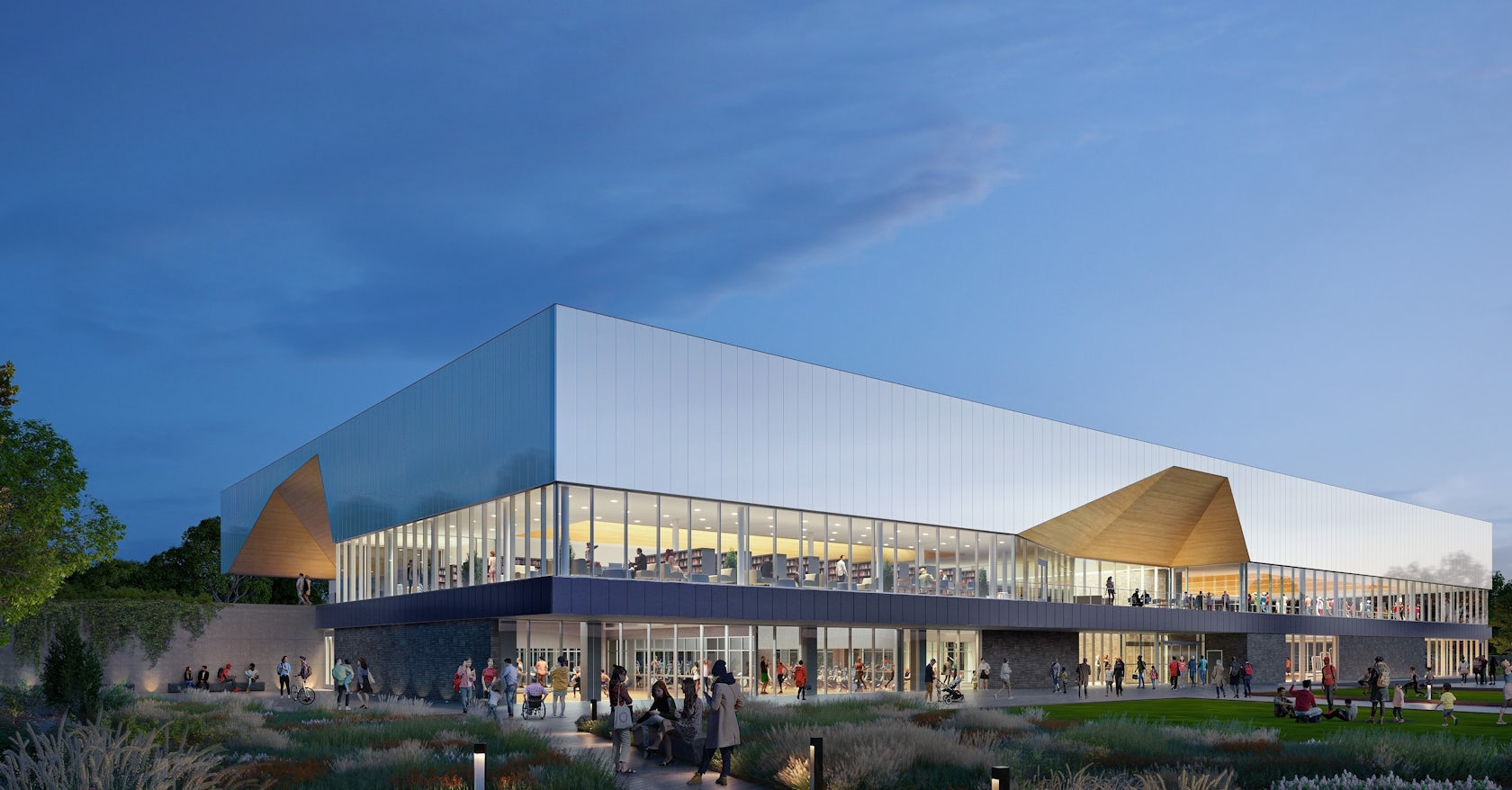 Carrville Community Centre, Library, and District Park // Perkins and Will
