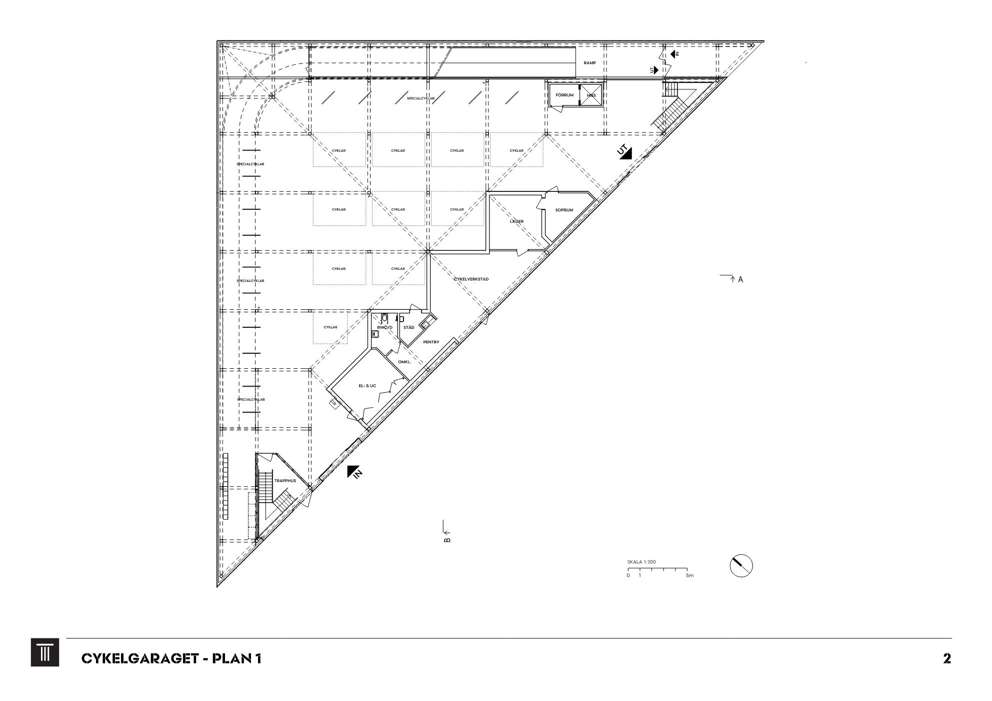 The Bicycle Garage by Tengbom Architizer