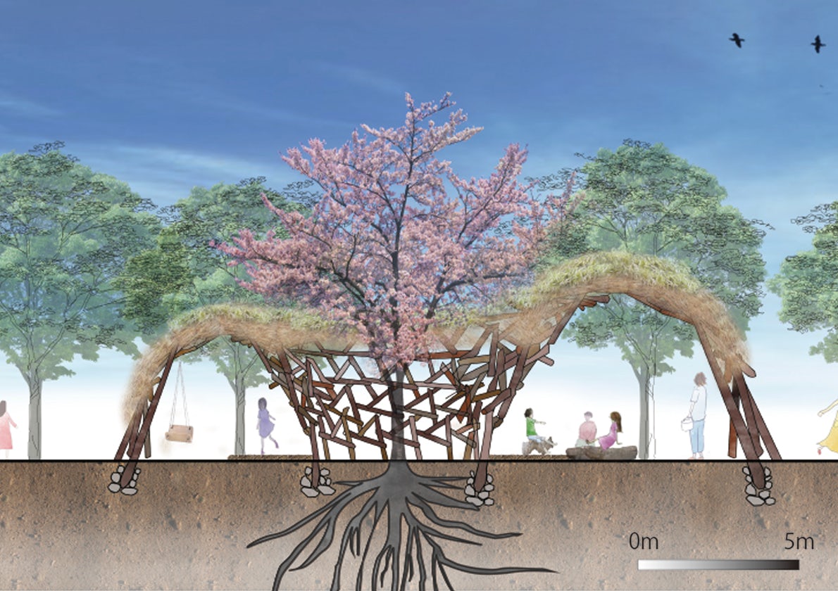 © Ryuichi Ashizawa + Hirokazu Toki + مختبر جامعة محافظة شيغا في أشيزاوا
