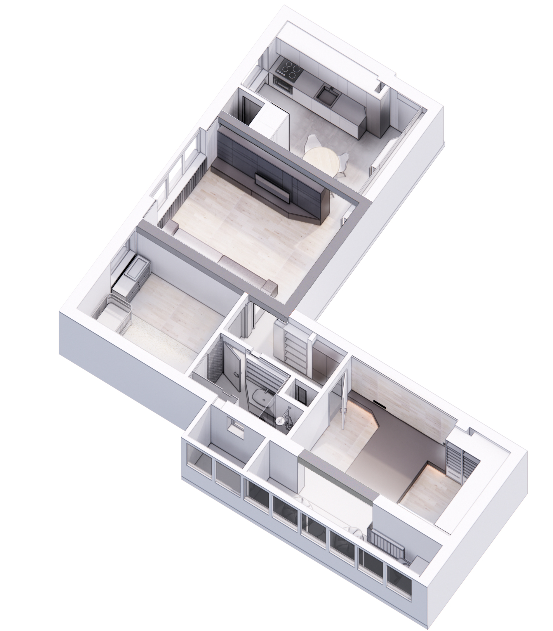 ZEN Apartment by ZENO ARDELEAN B.I.A. Architizer