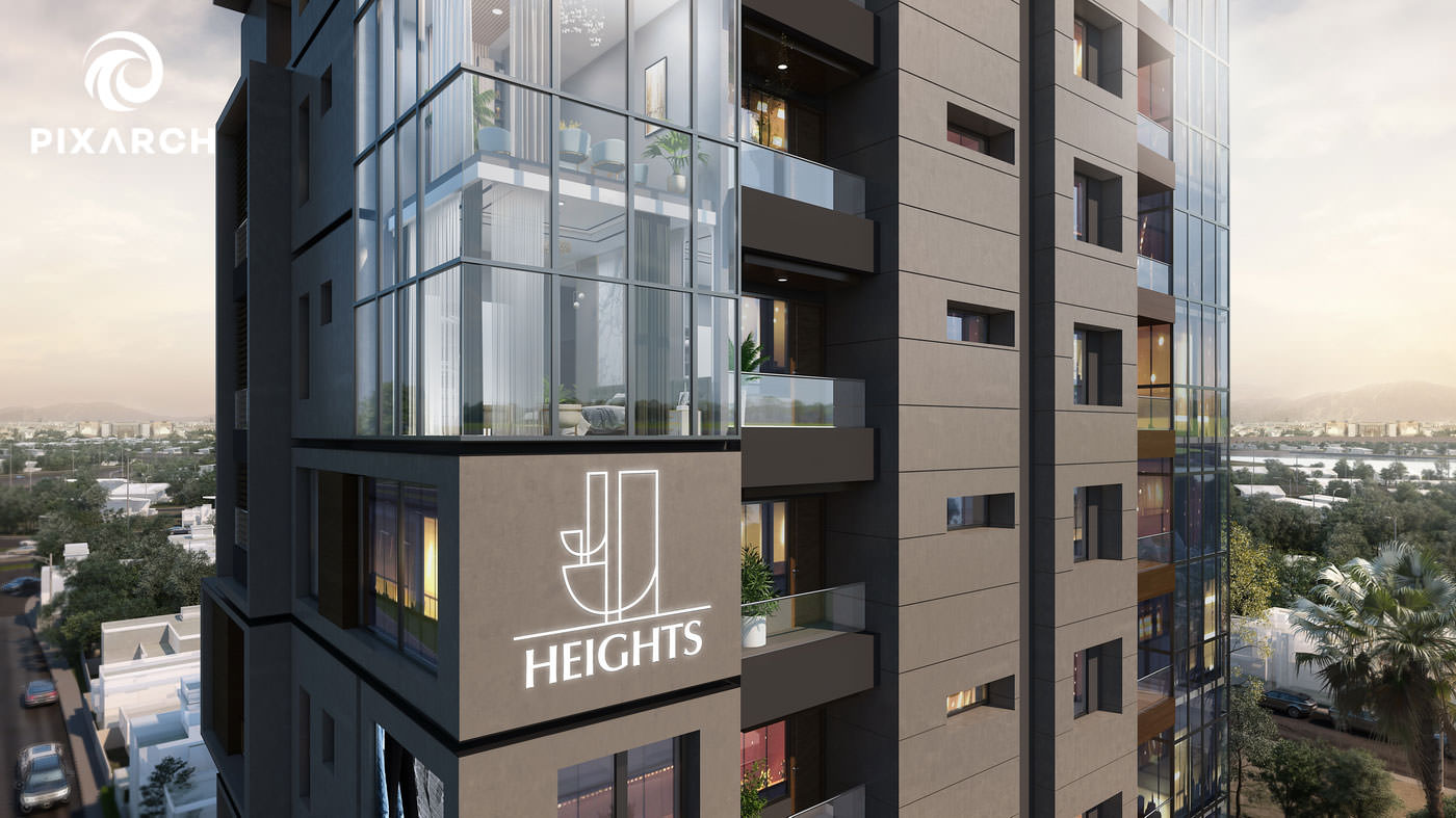 JJ Heights Visualized by Pixarch by Pixarch 3D Architectural