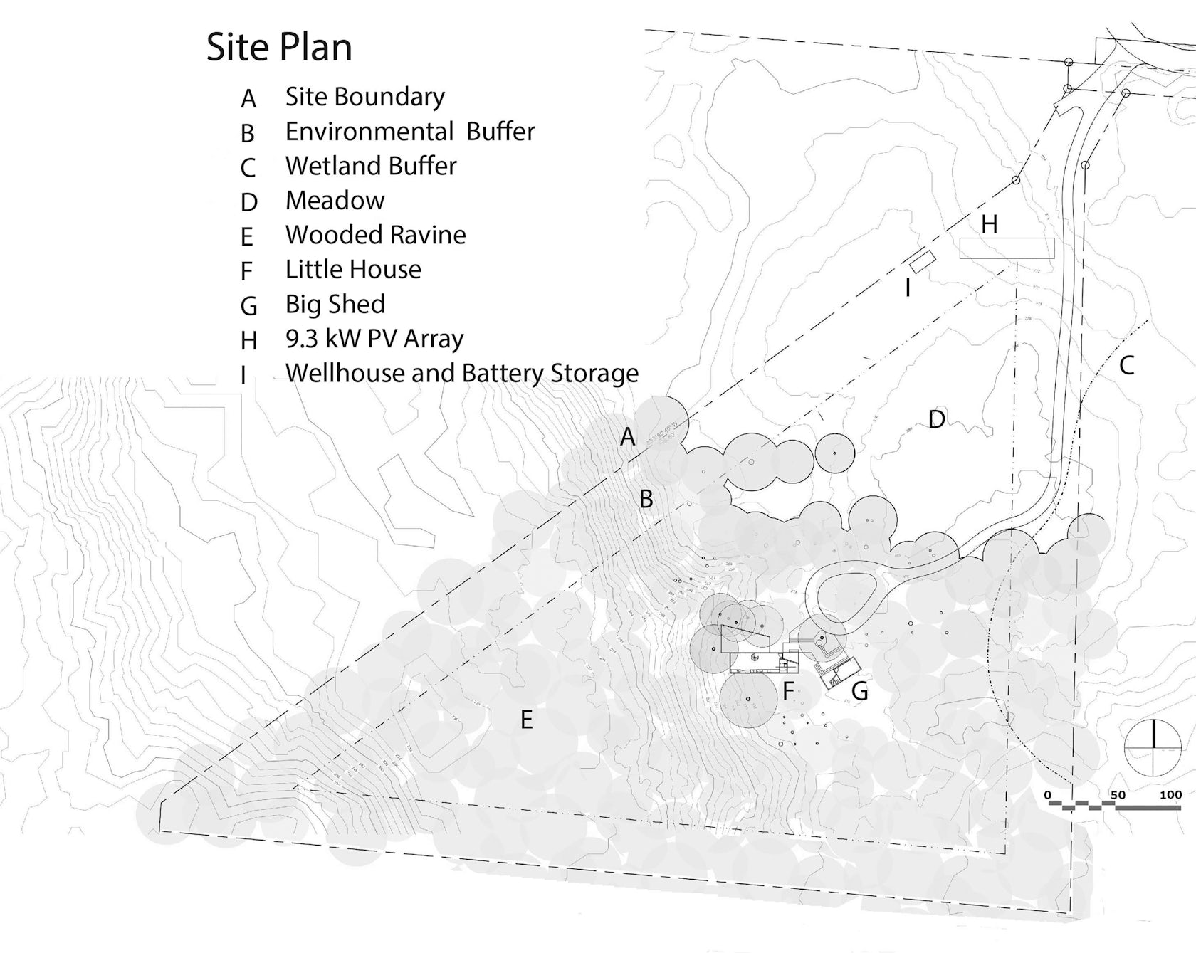 acre site © David Van Galen Architecture