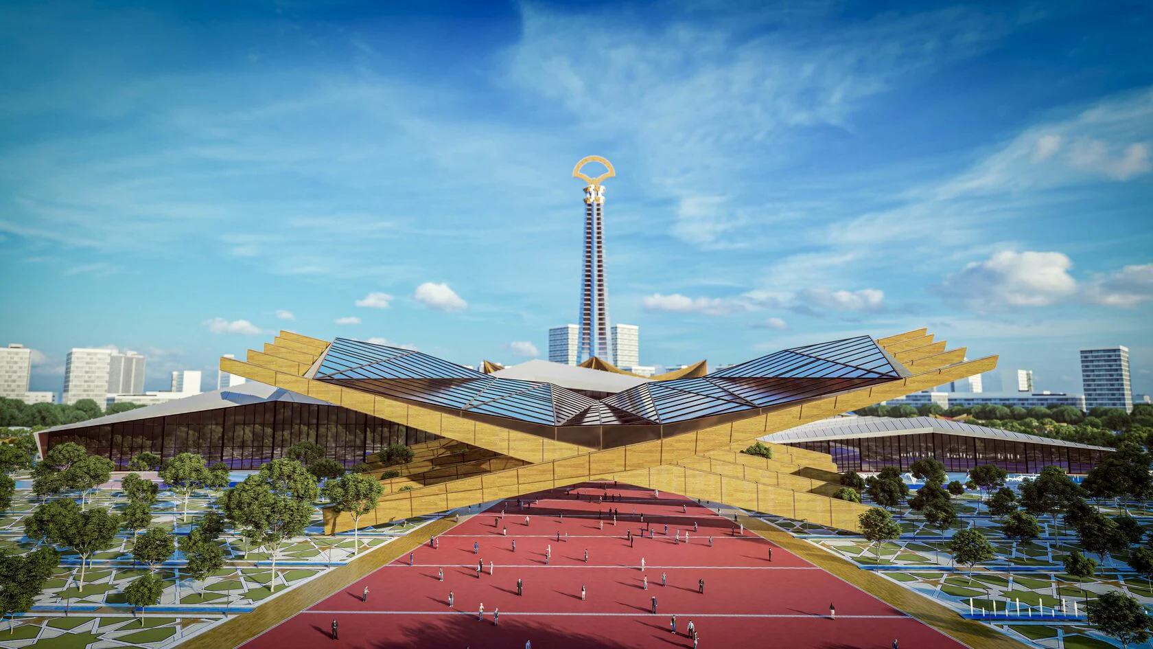 NATIONAL UNITY SQUARE by Wizhevsky Architect - Architizer