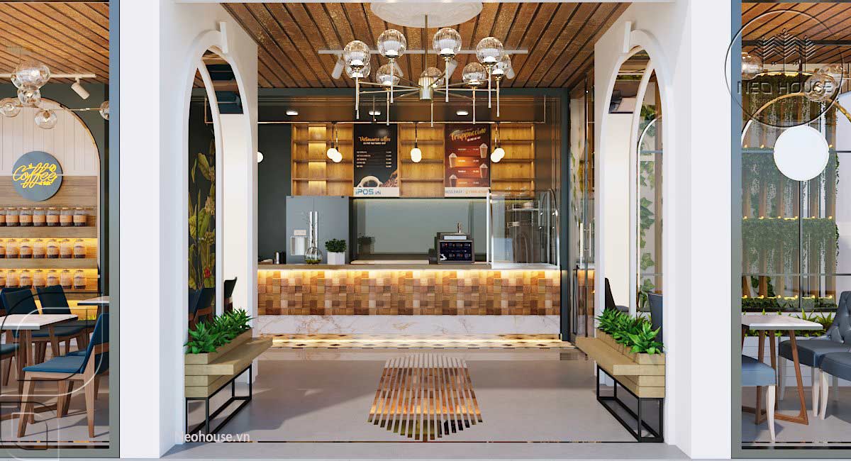 Mẫu thiết kế cải tạo quán cafe hiện đại BABO BOS tại HCM by NEOHouse ...