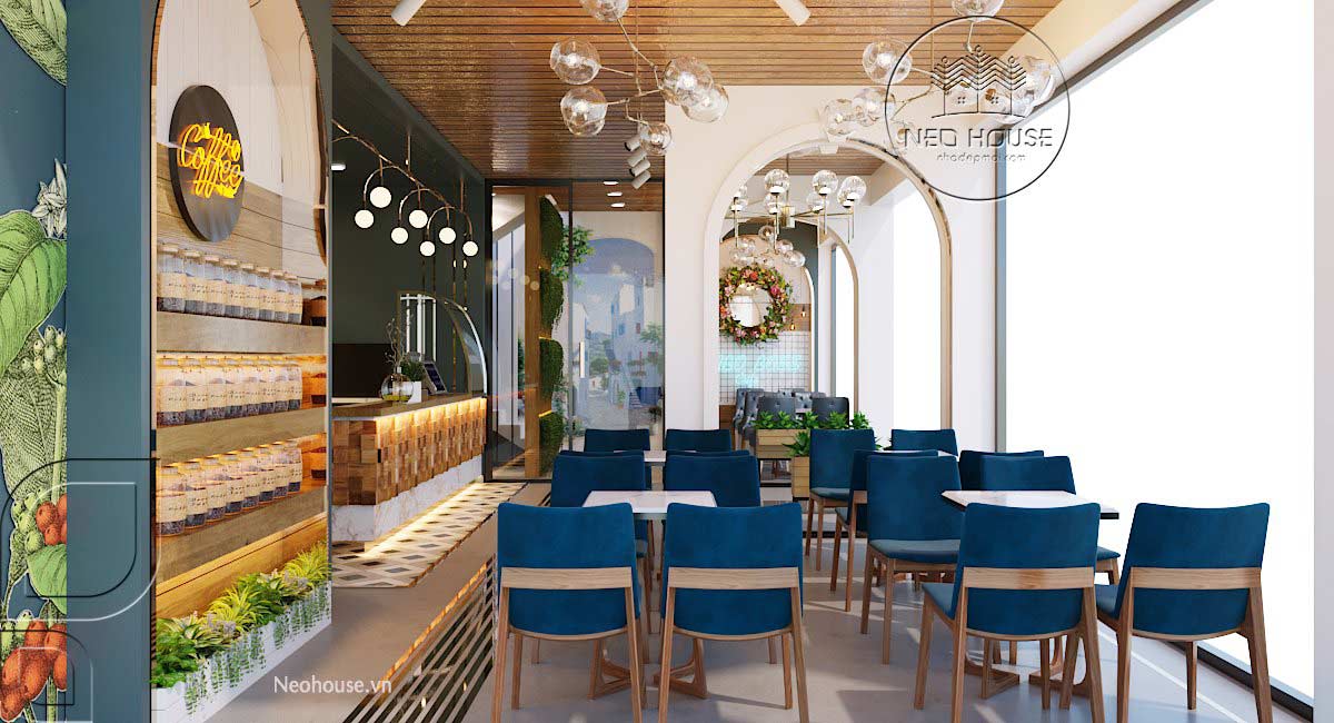 Mẫu thiết kế cải tạo quán cafe hiện đại BABO BOS tại HCM by NEOHouse ...