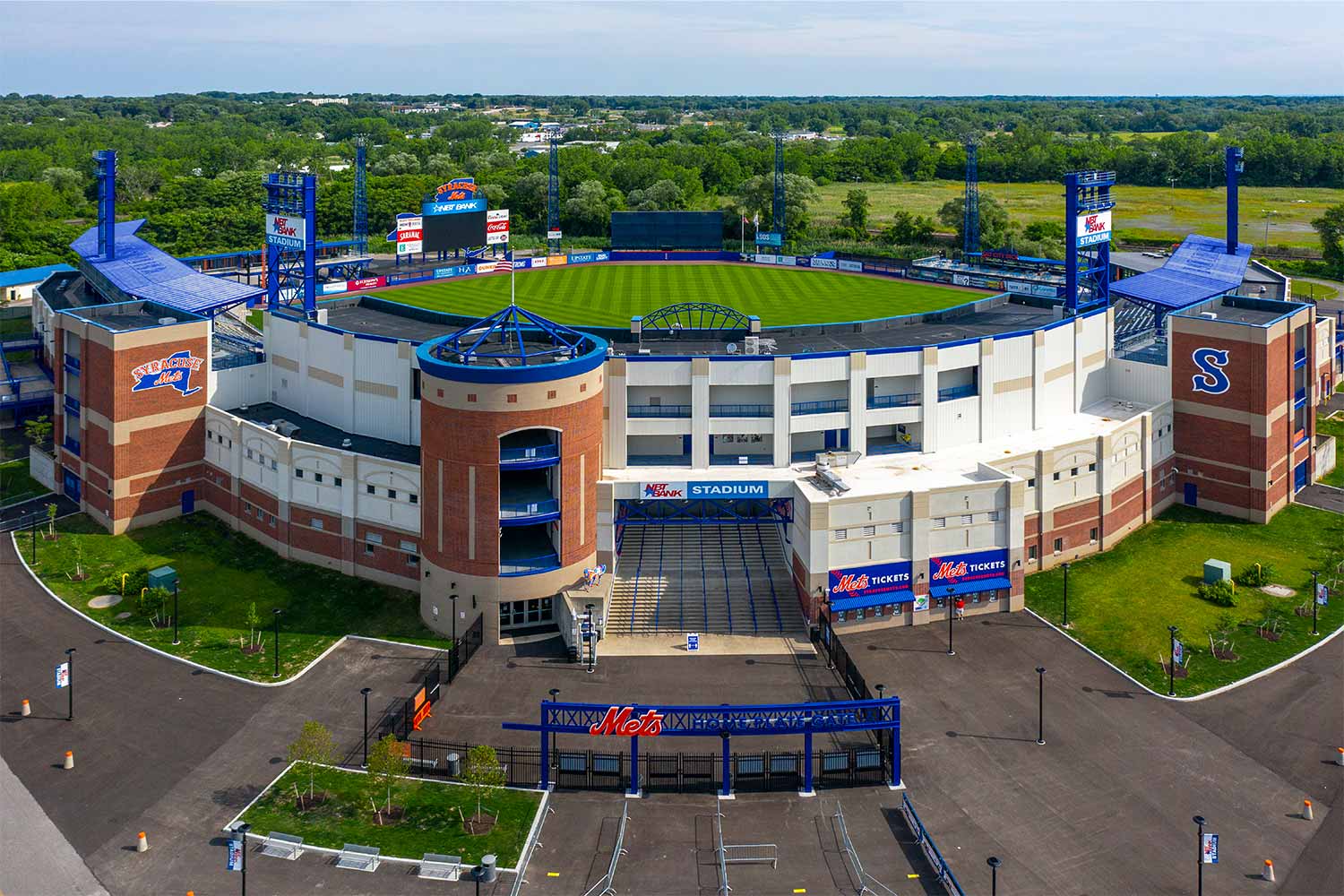 Syracuse Mets, NBT Bank Stadium Renovation by EwingCole Architizer