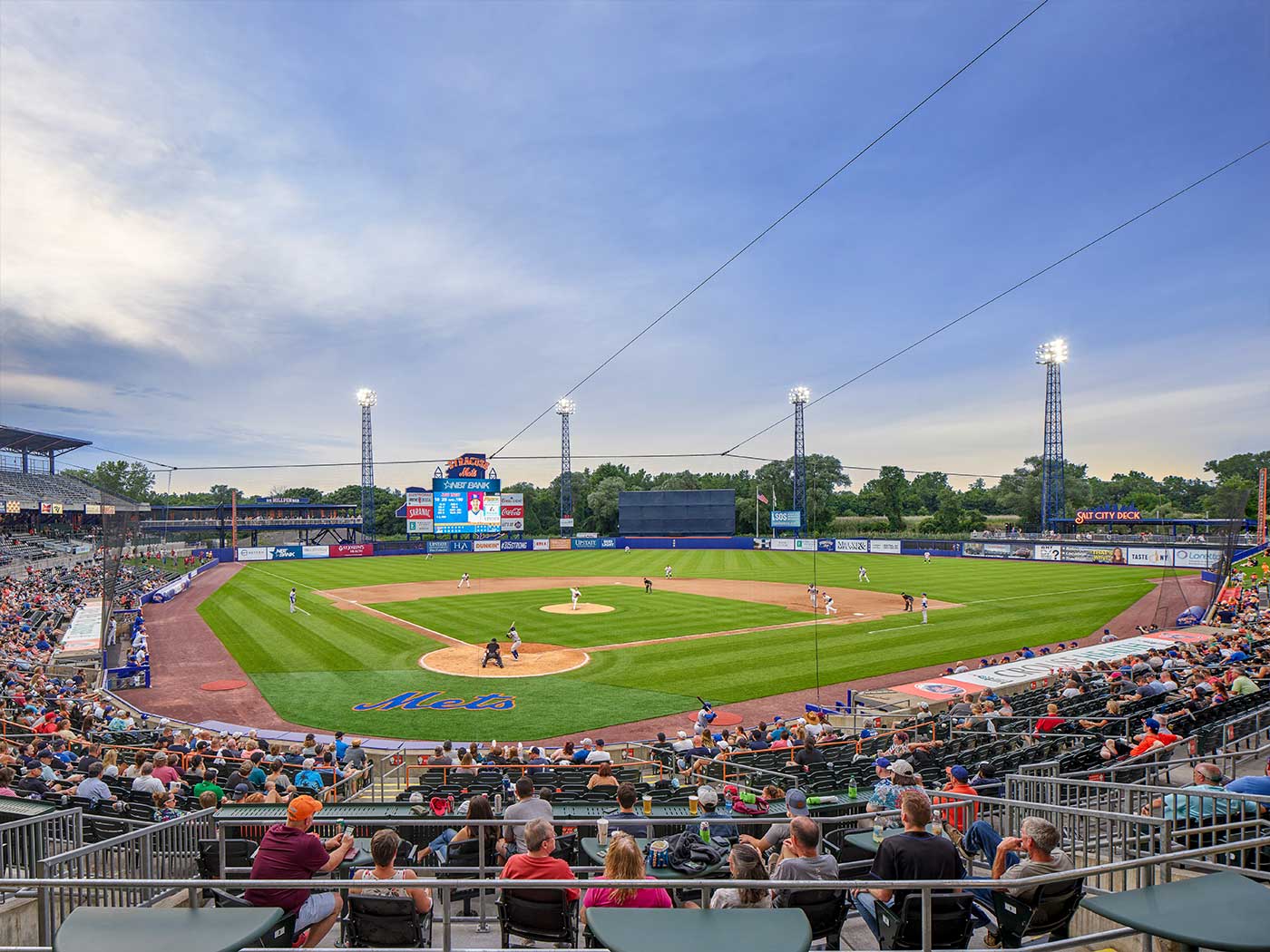 Syracuse Mets, NBT Bank Stadium Renovation By EwingCole - Architizer