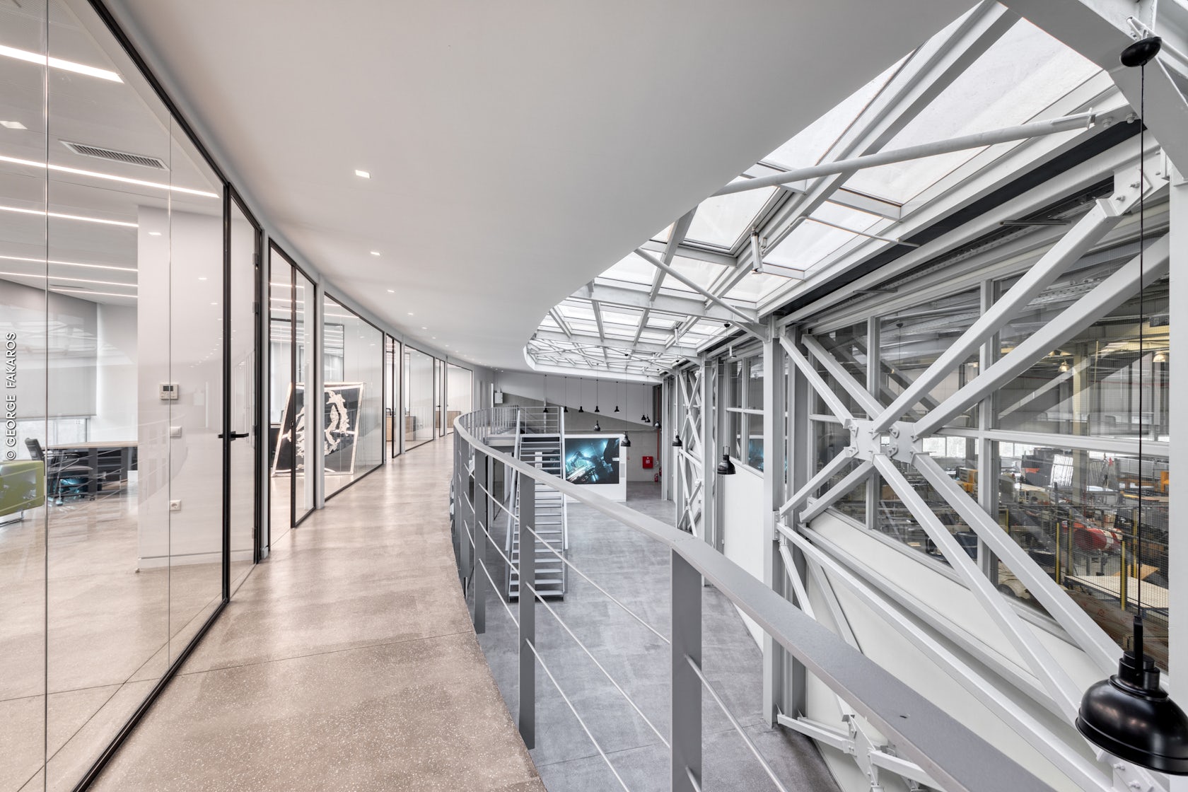 One-Façade Building: Office, Production & Warehouse Building by schema ...