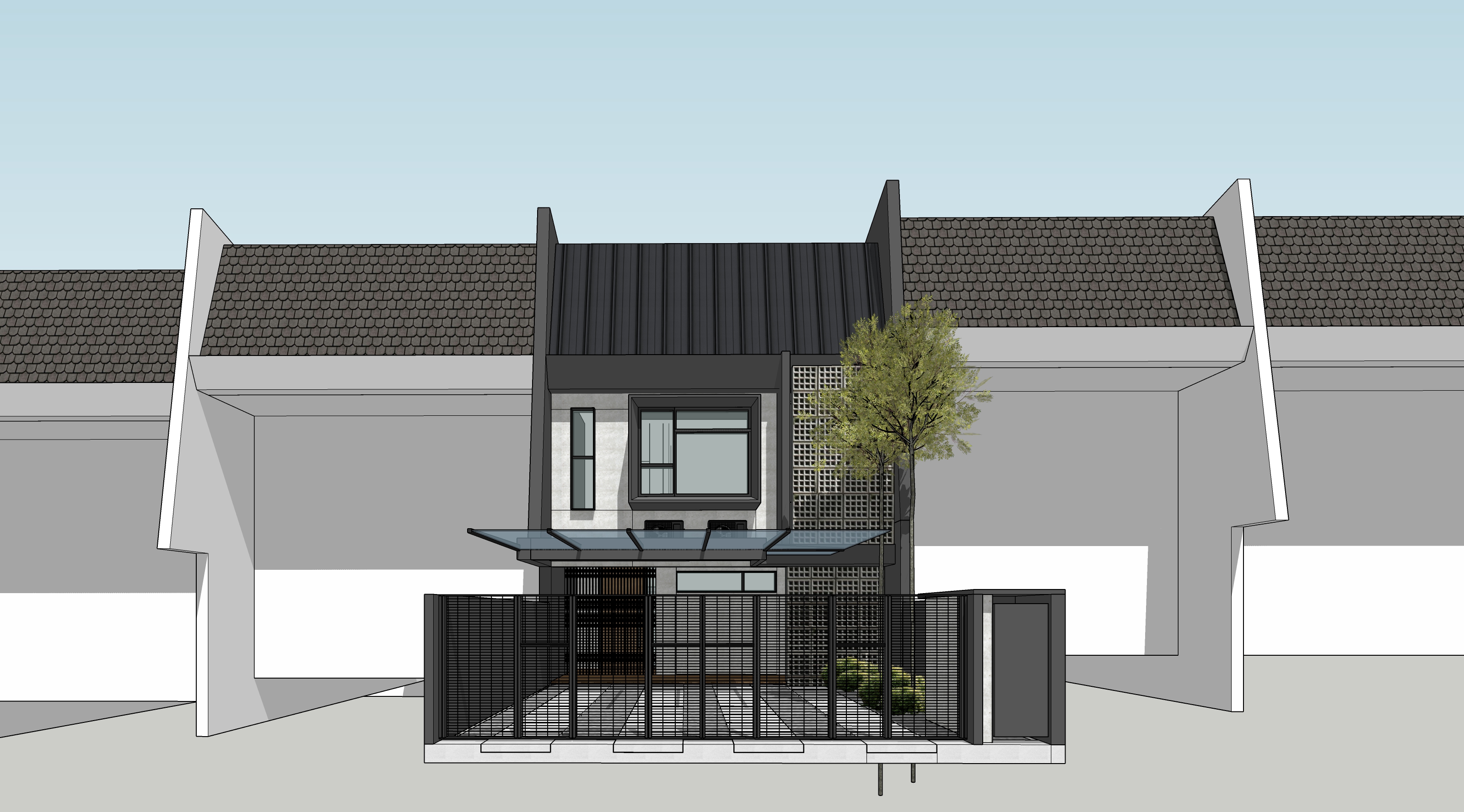 Taman Desa Renovation by OWAstudio - Architizer