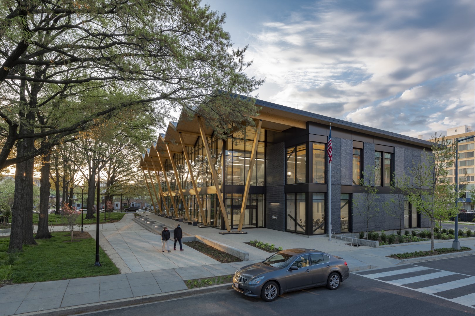DC Southwest Library by StructureCraft, Perkins&Will Architizer