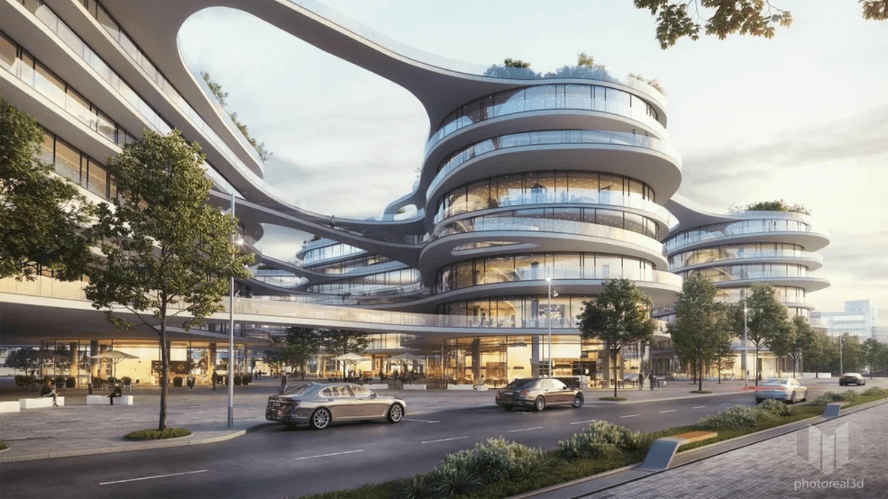 Media City by Photoreal3D Architizer