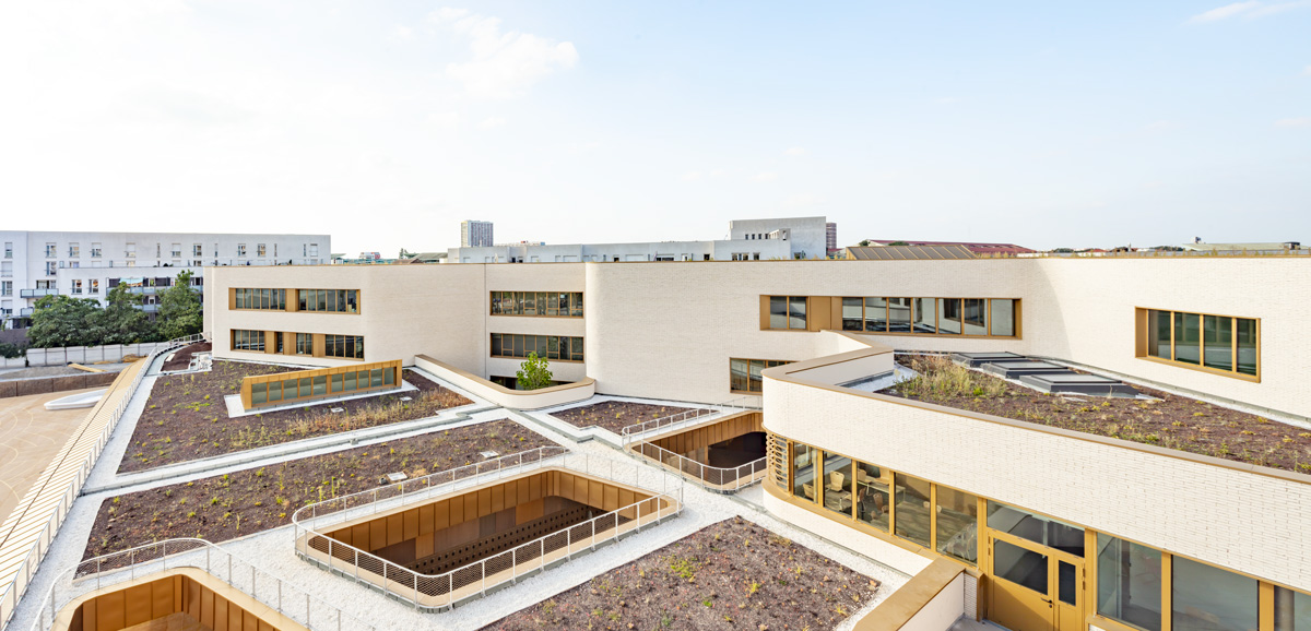 Collège Jean Vilar  Architizer