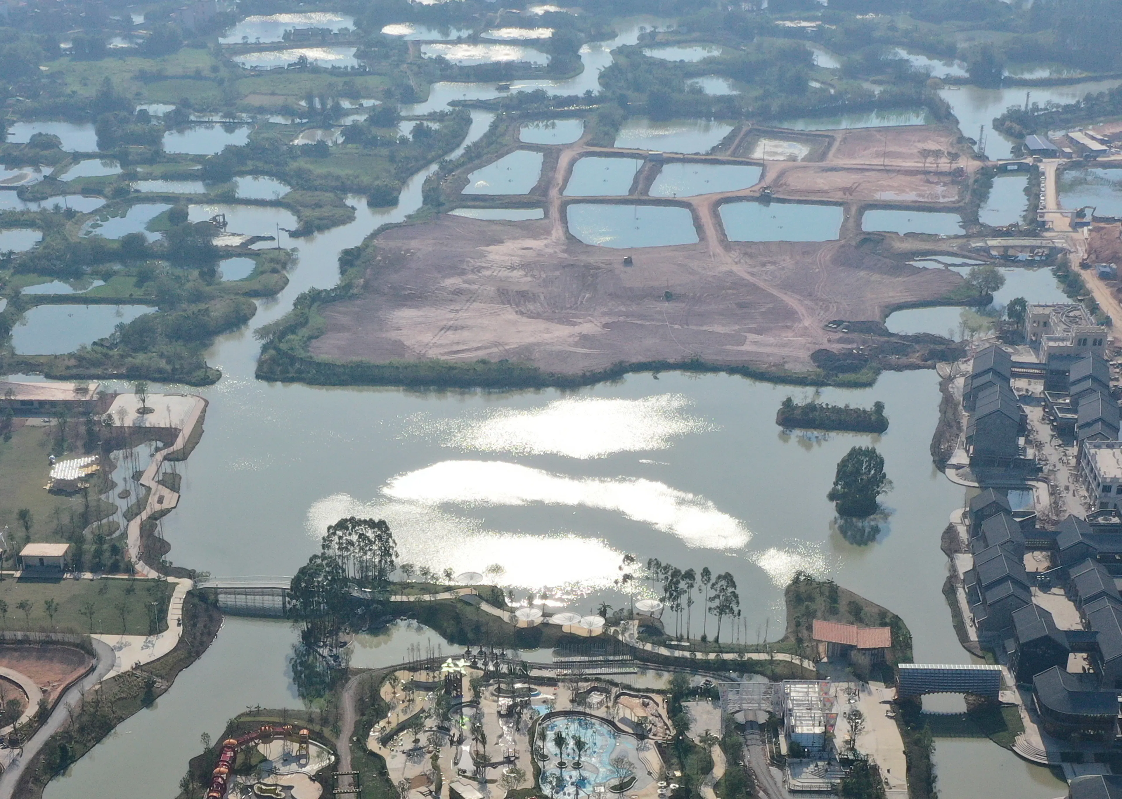 Timber Bridge in Gulou Waterfront — 2