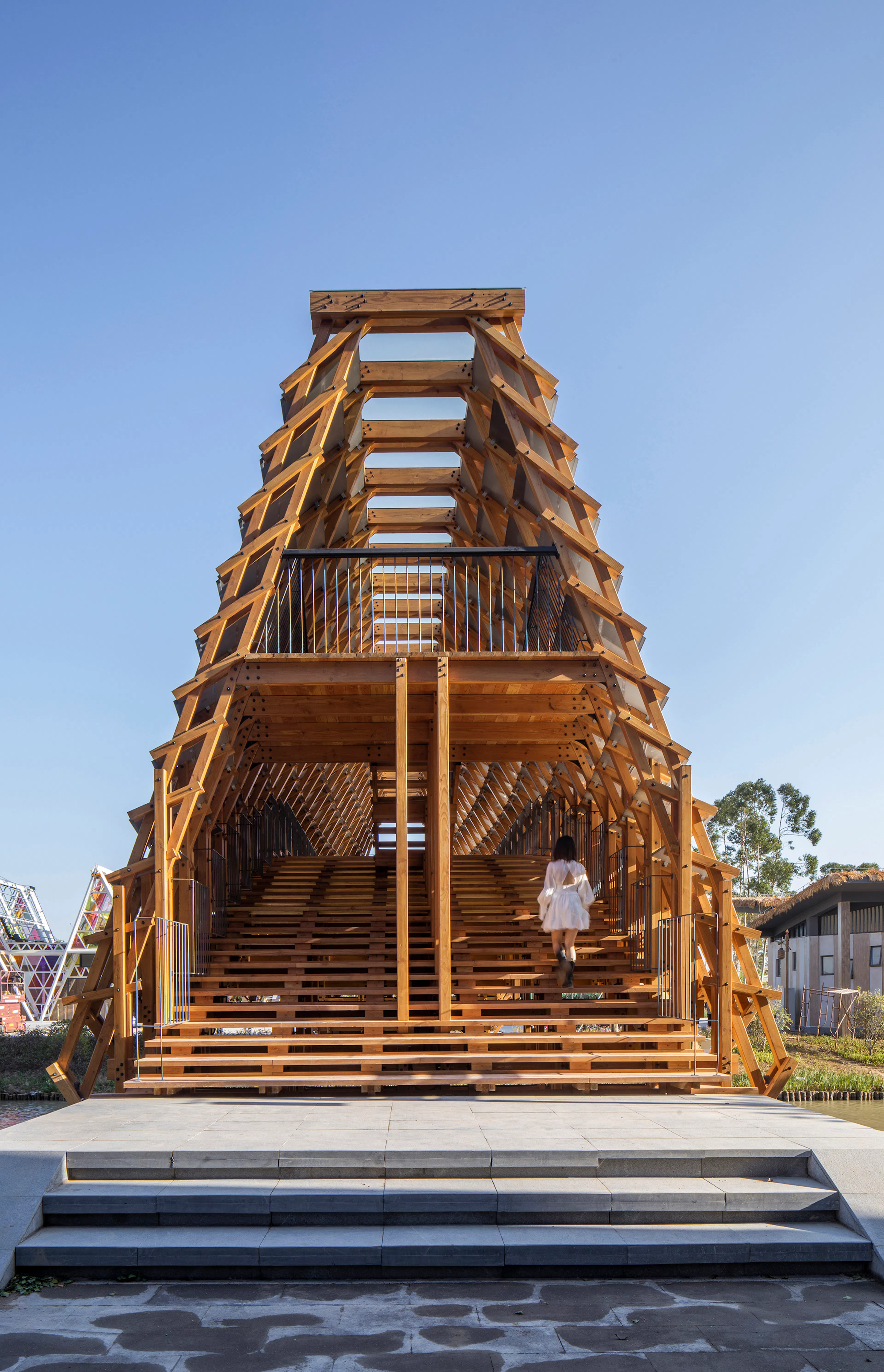 Timber Bridge in Gulou Waterfront — 10