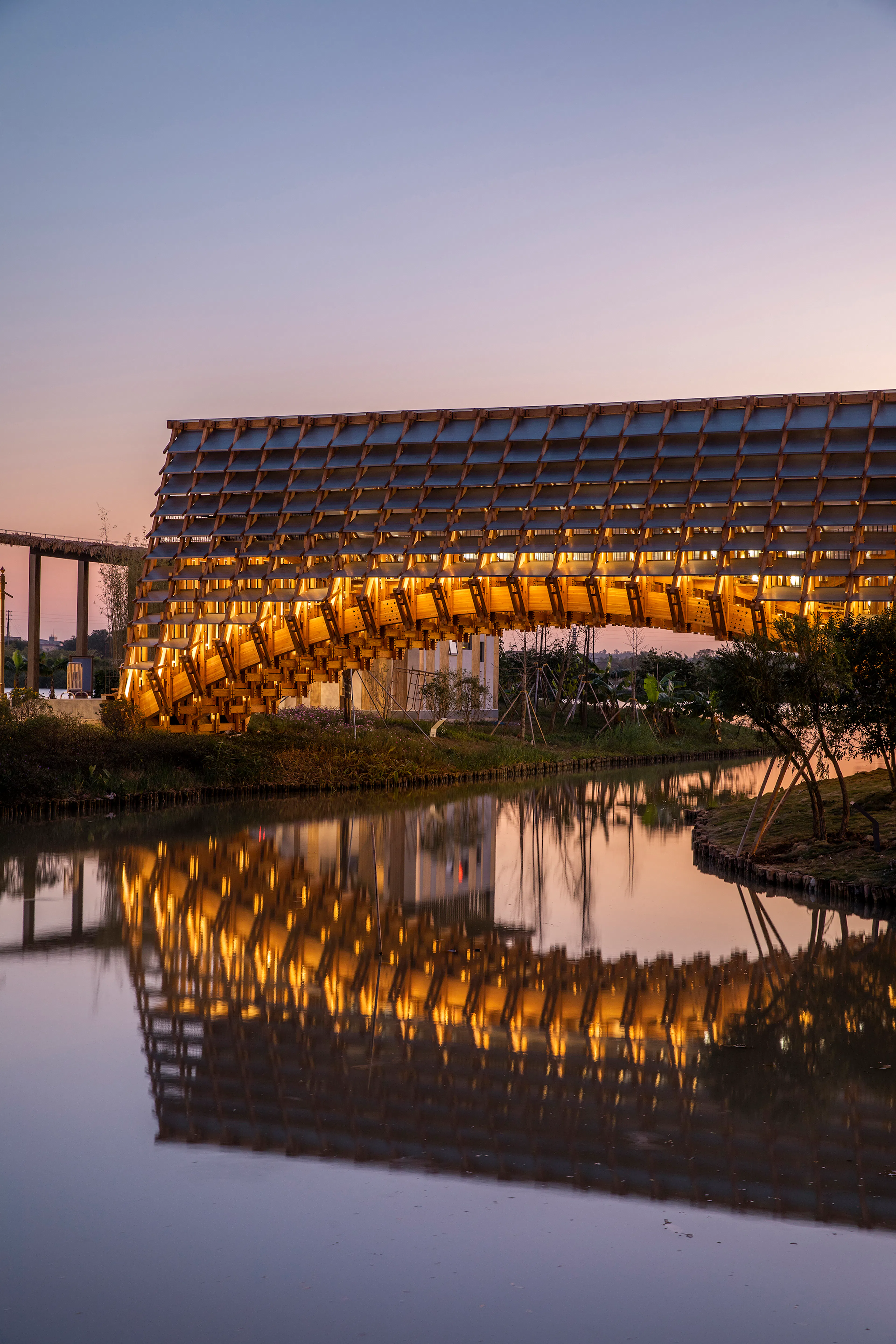 Timber Bridge in Gulou Waterfront — 34