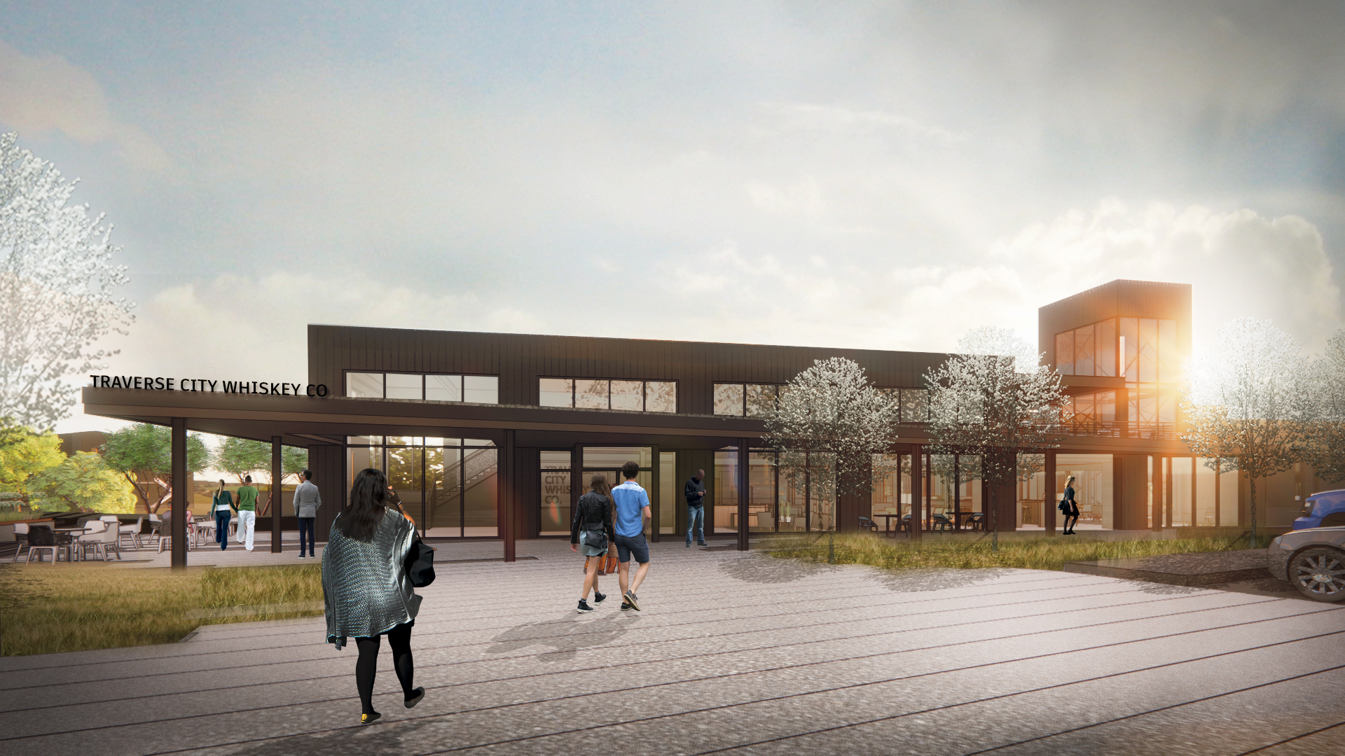 Idea 3422283 Traverse City Whiskey Co. by Mathison Mathison Architects