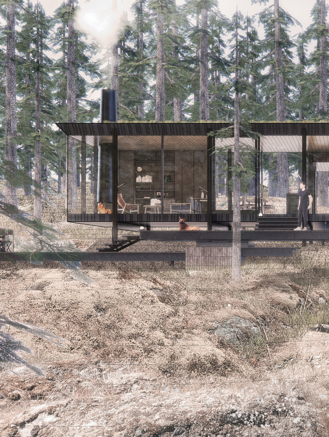 Blakely Island Retreat by Wittman Estes Architizer