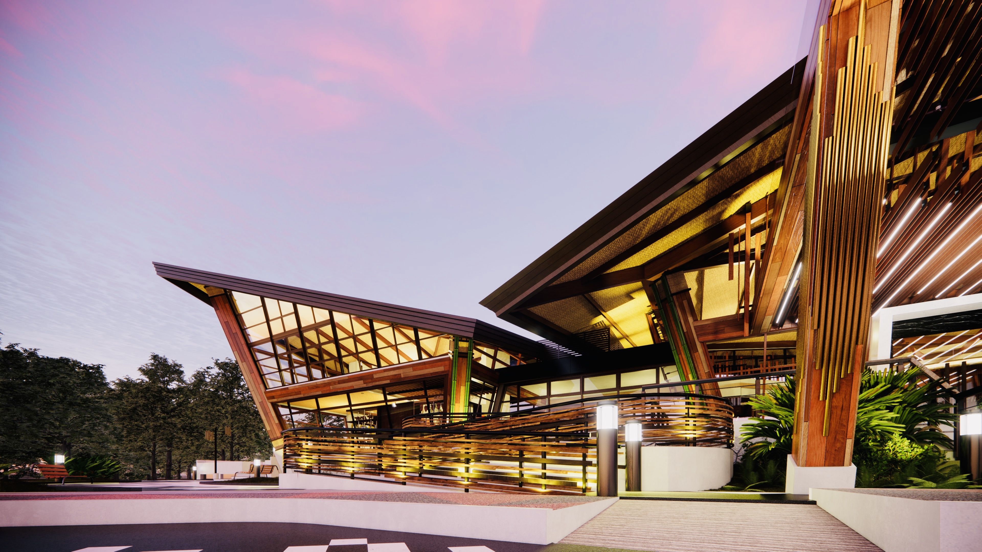 ''𝗨𝗡𝗙𝗜𝗡𝗜𝗦𝗛𝗘𝗗 𝗕𝗔𝗦𝗞𝗘𝗧'' (BOUTIQUE RESORT COMPLEX) by DST Design + Build