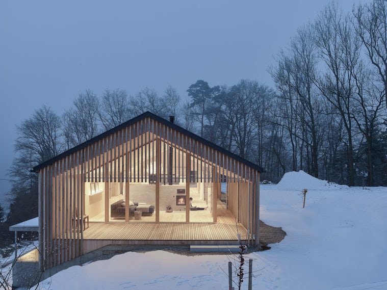 HOUSE AT THE OWL FOREST // BERKTOLD WEBER Architekten - Architizer Journal