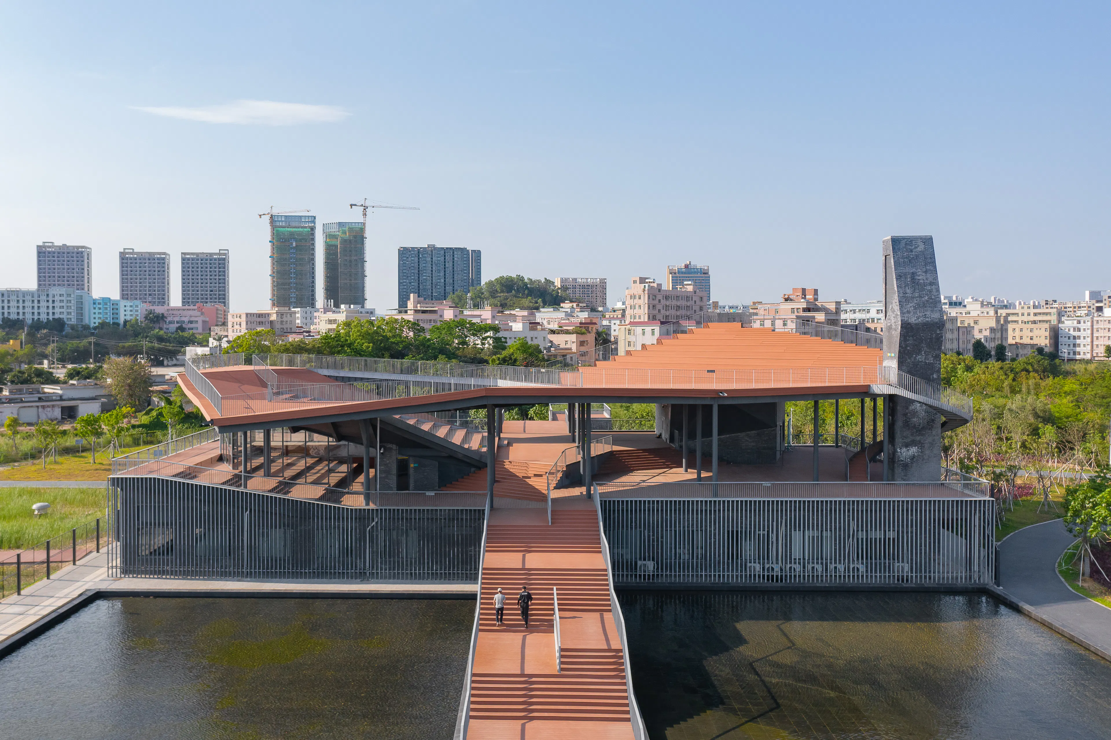 Pingshan Terrace:The Design of Pingshan River Water Purification Station -Public Infrastructure