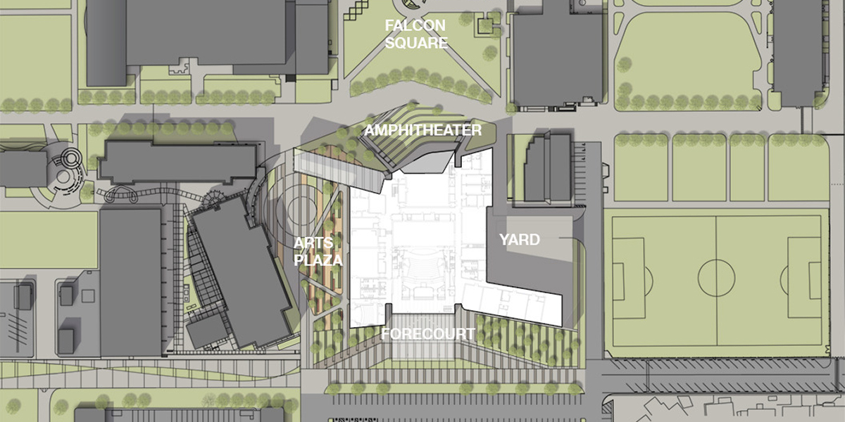 Cerritos College Performing Arts Center by Pfeiffer, a Perkins Eastman