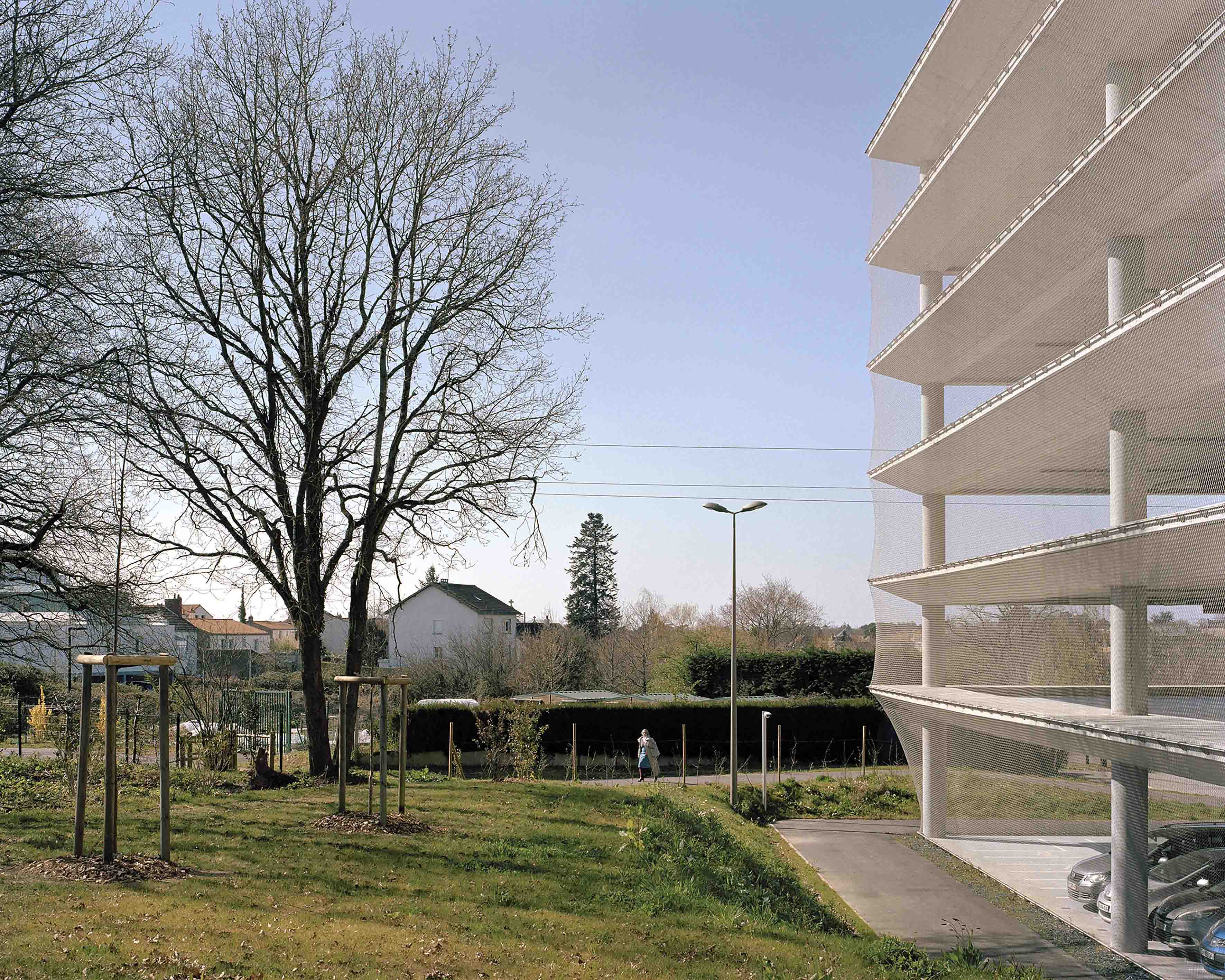 R Architecture Creates Flexible Design For The P+R Car Park ...