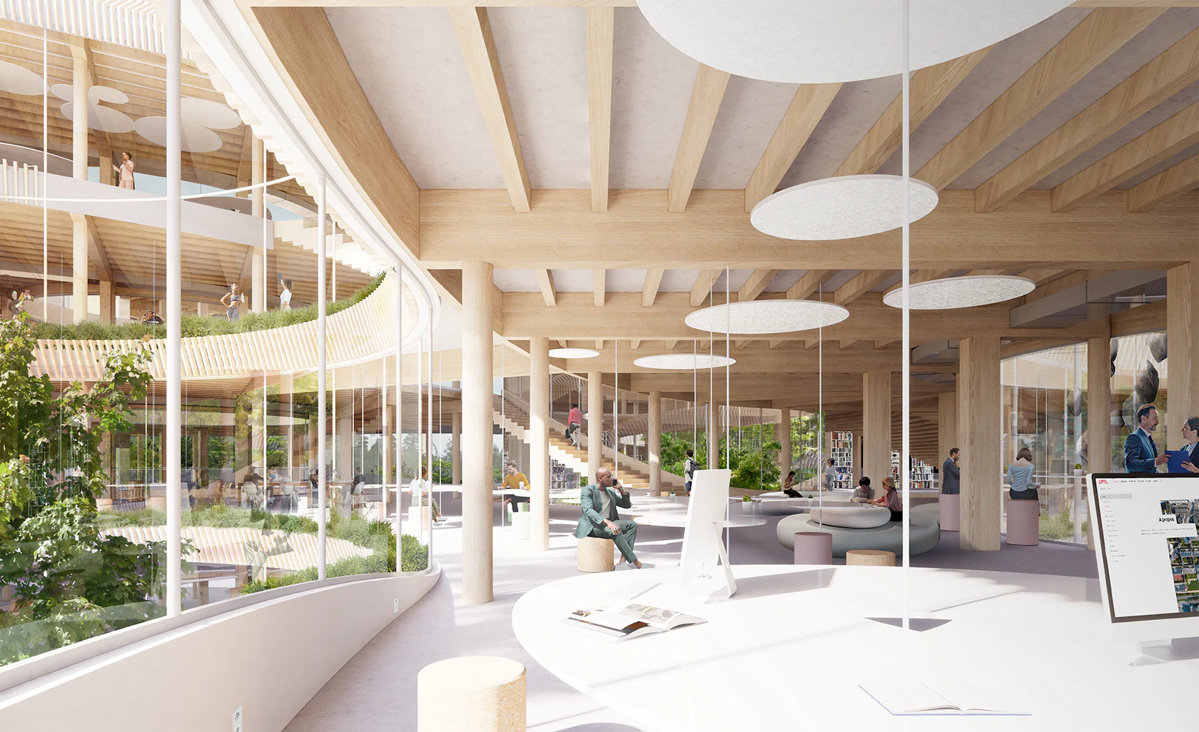 BLOOM - ECOTOPE EPFL Innovation Park by ARCADIE - Architizer