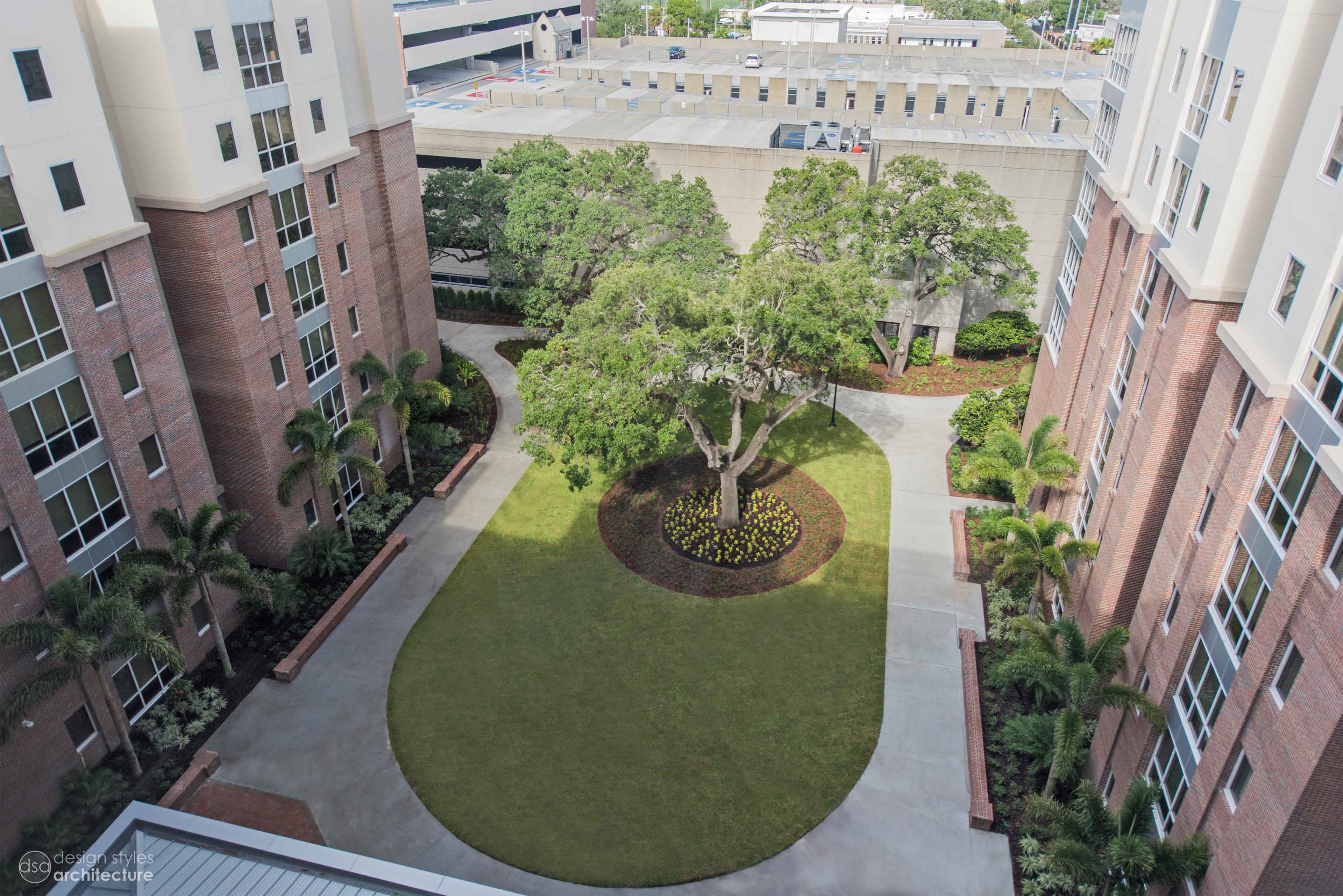 University of Tampa Palm Apartments by Design Styles Architecture