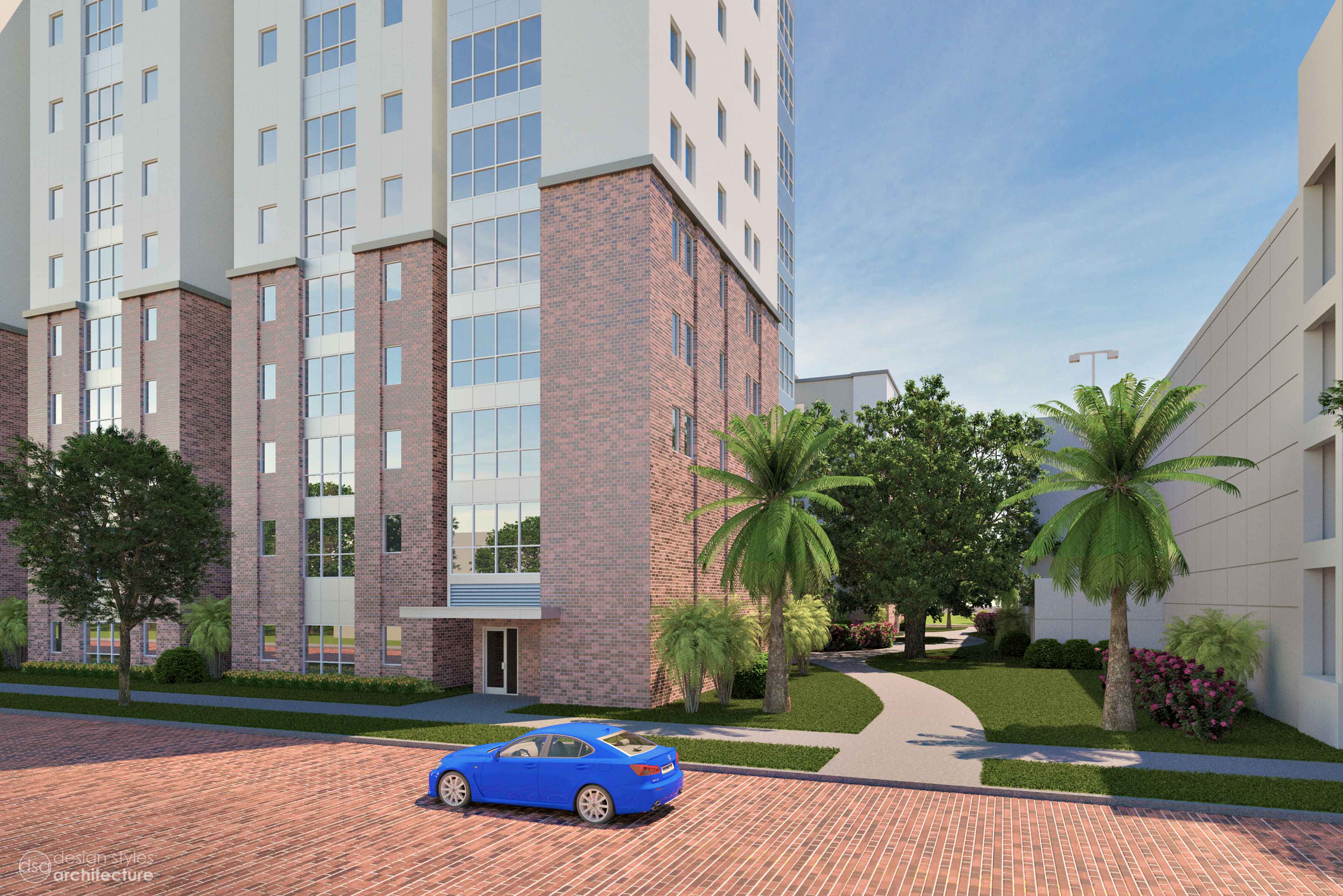 University of Tampa Palm Apartments by Design Styles Architecture