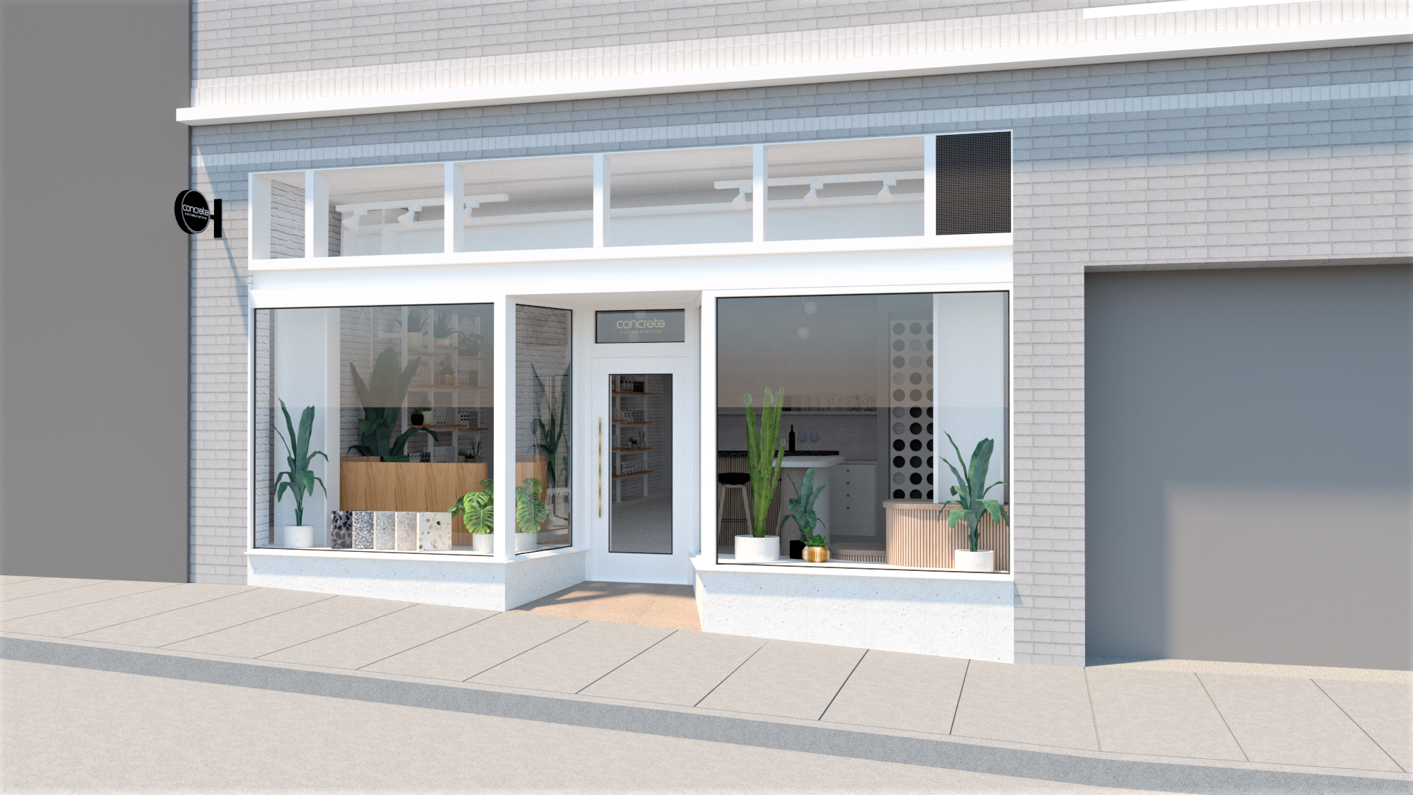 Concrete Collaborative Showroom by LoFT Architecture + Design Architizer