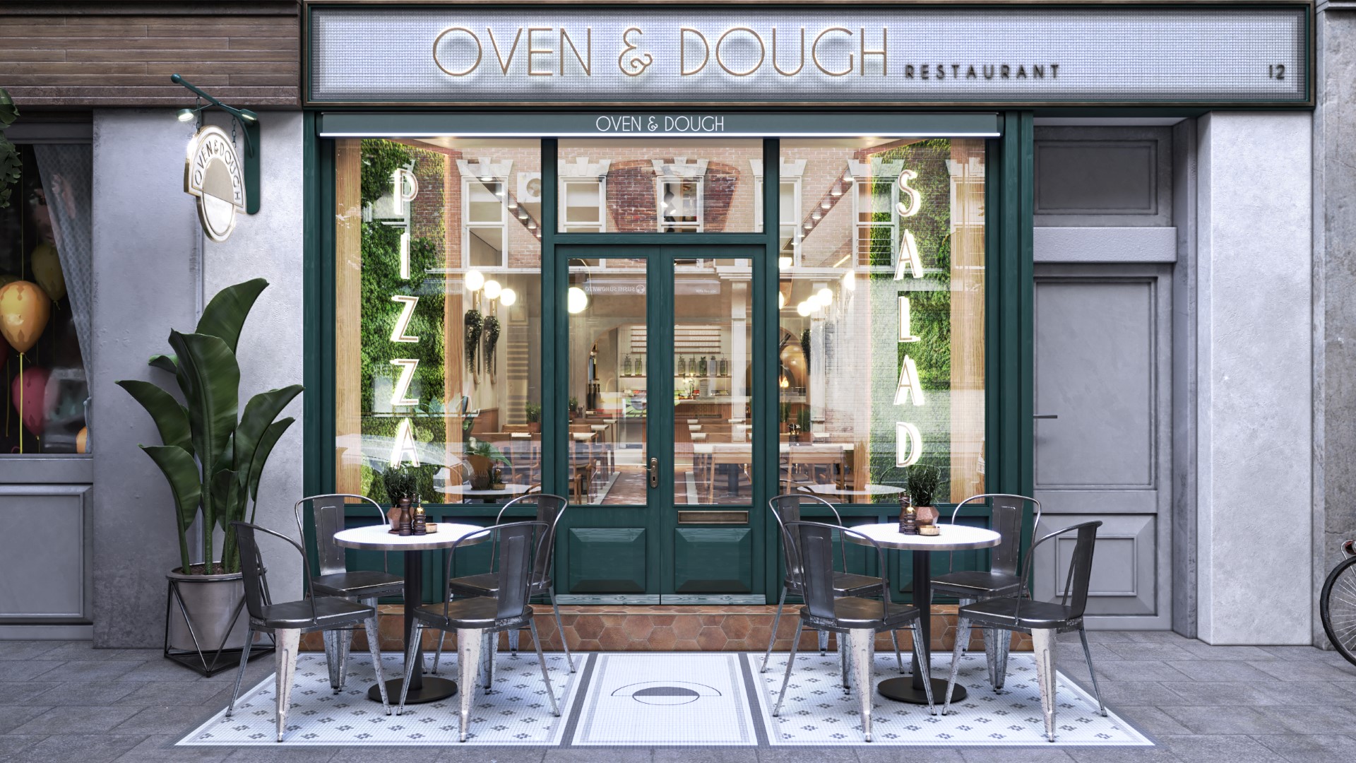 Oven & Dough Restaurant by KuccuK Architects Architizer
