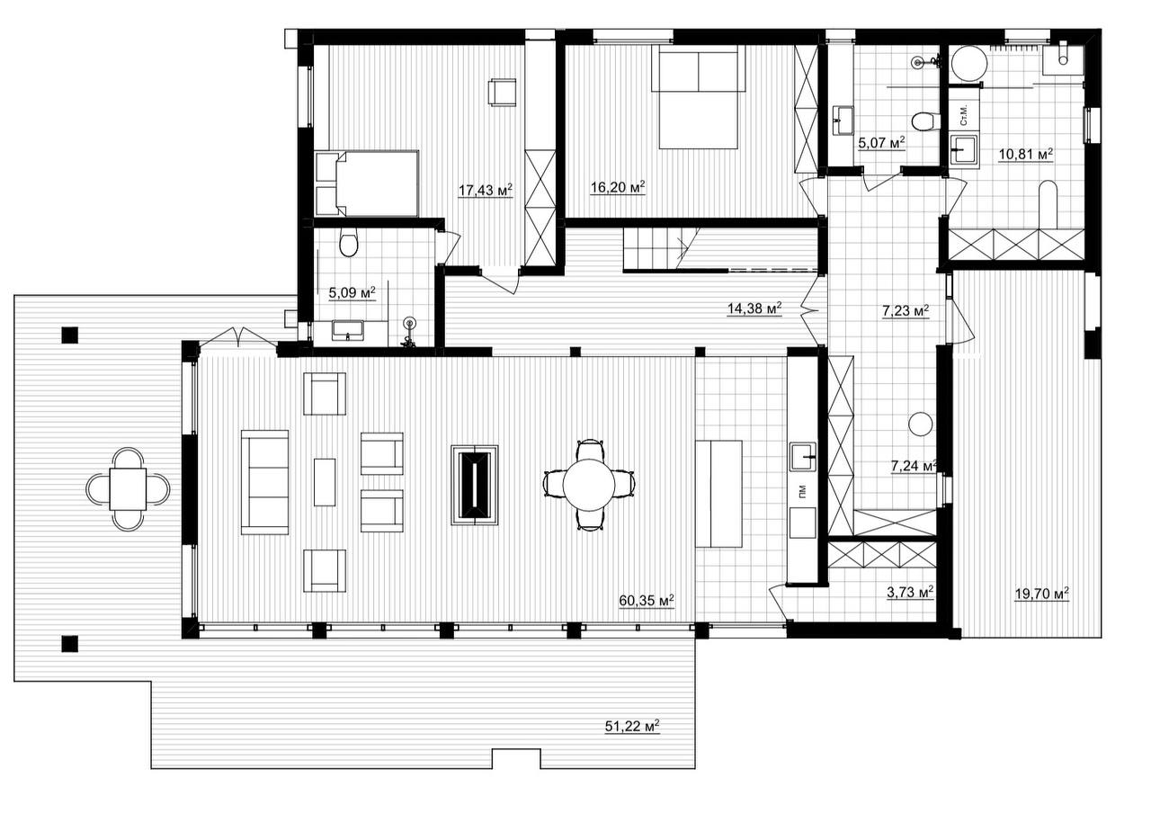 Дом у озера by Архитектурная Мастерская Потаралова Дмитрия - Architizer