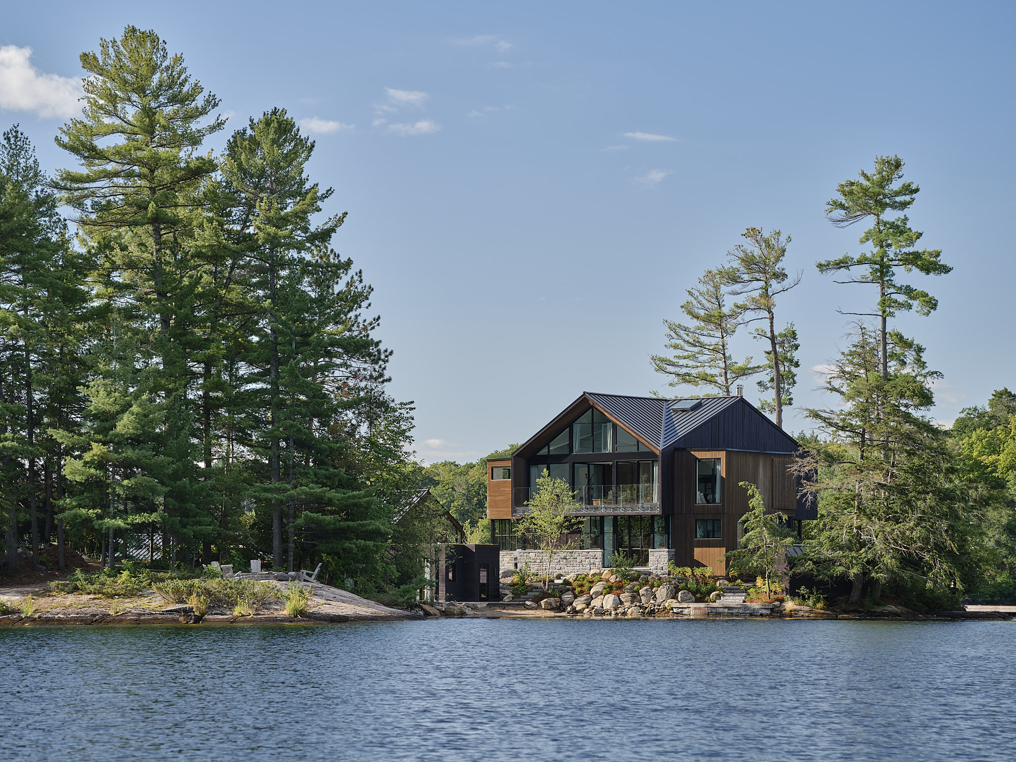 Lake Joseph Cottage by Omar Gandhi Architects Architizer