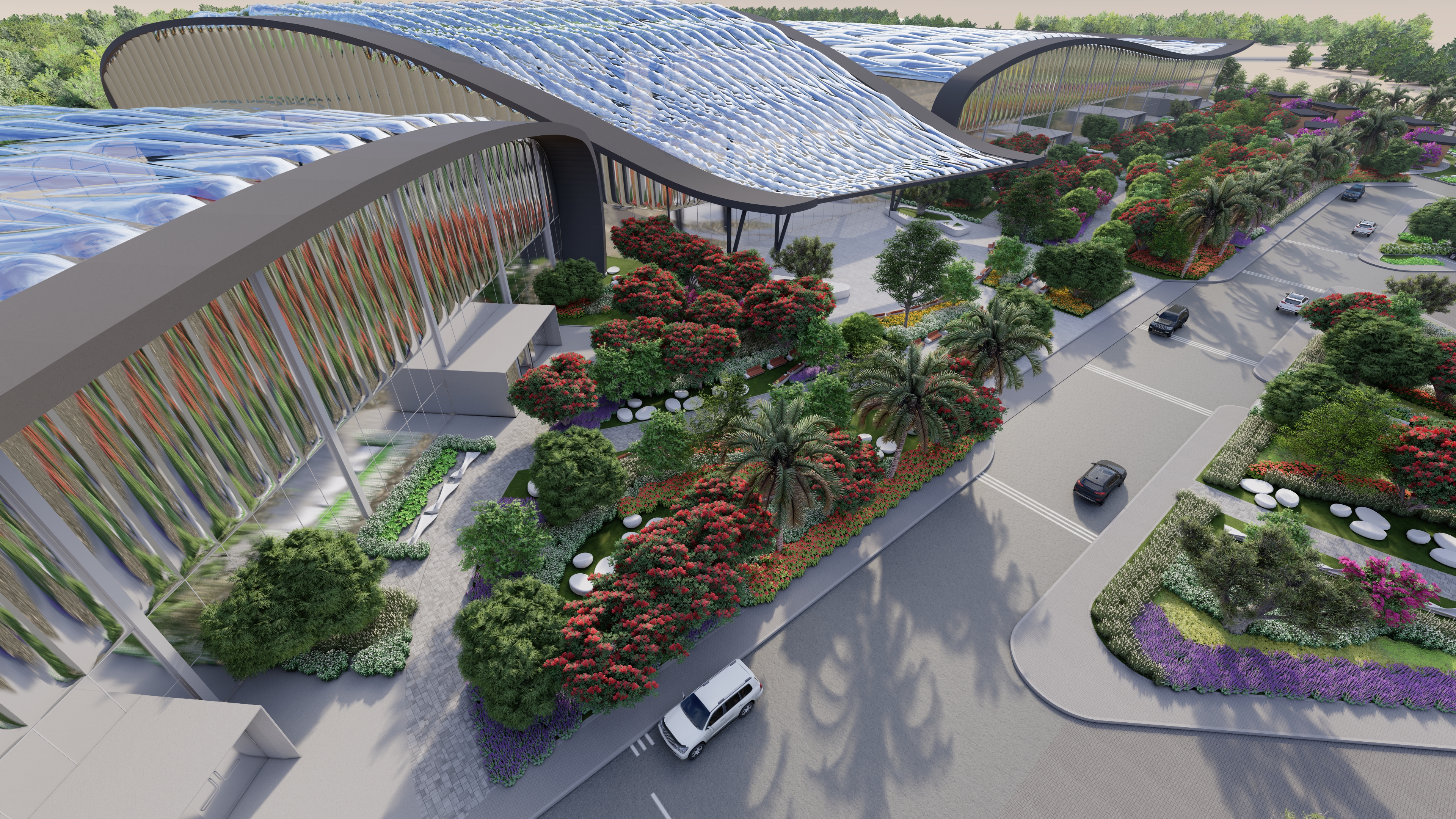 Al Rahba Greenhouse by ambientStudio Architizer