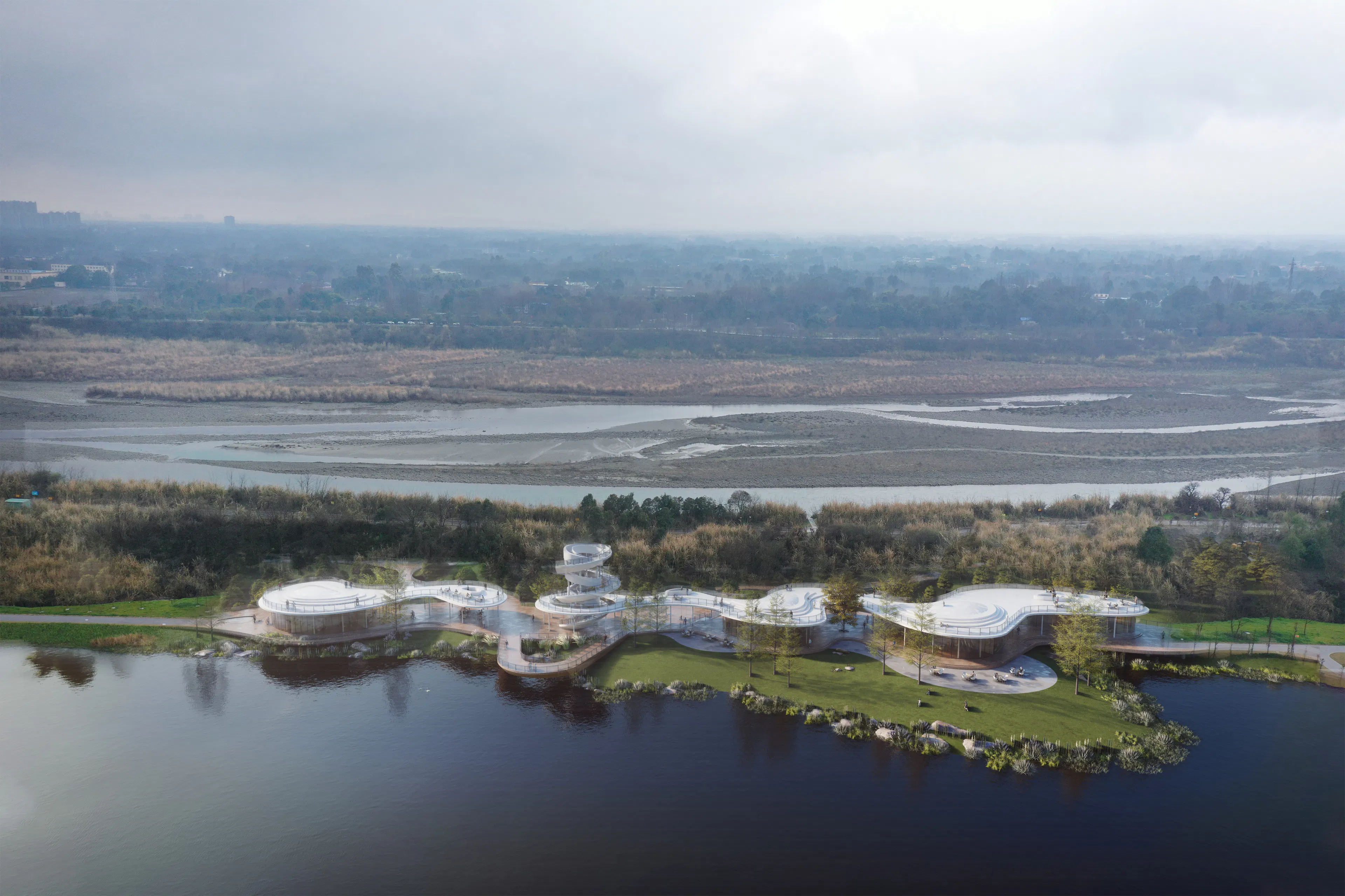 Lujiatan Wetland Park Commercial Service Center — 57